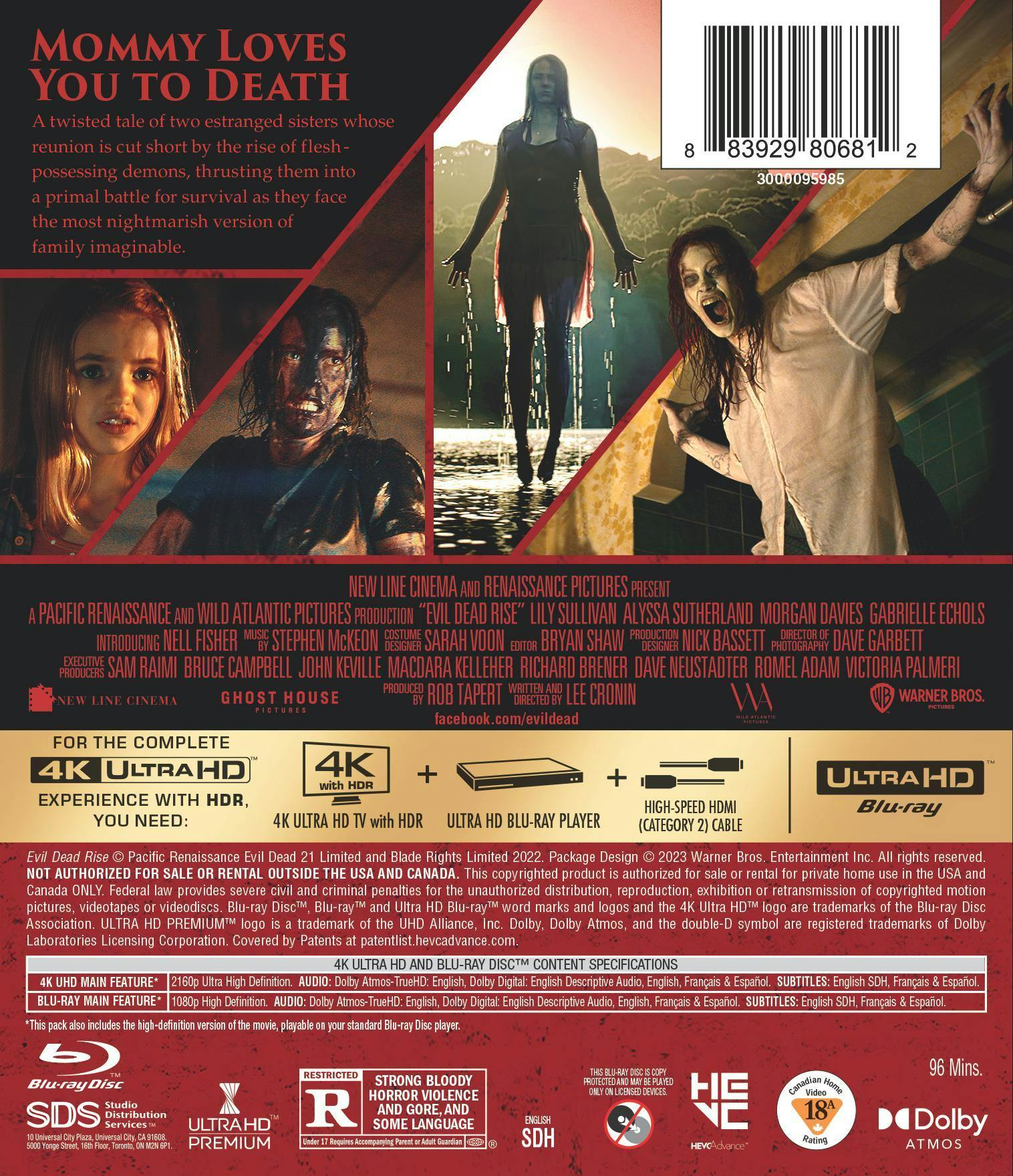 Evil Dead Rise (4K Ultra HD + Blu-ray) [UHD] - Image 3