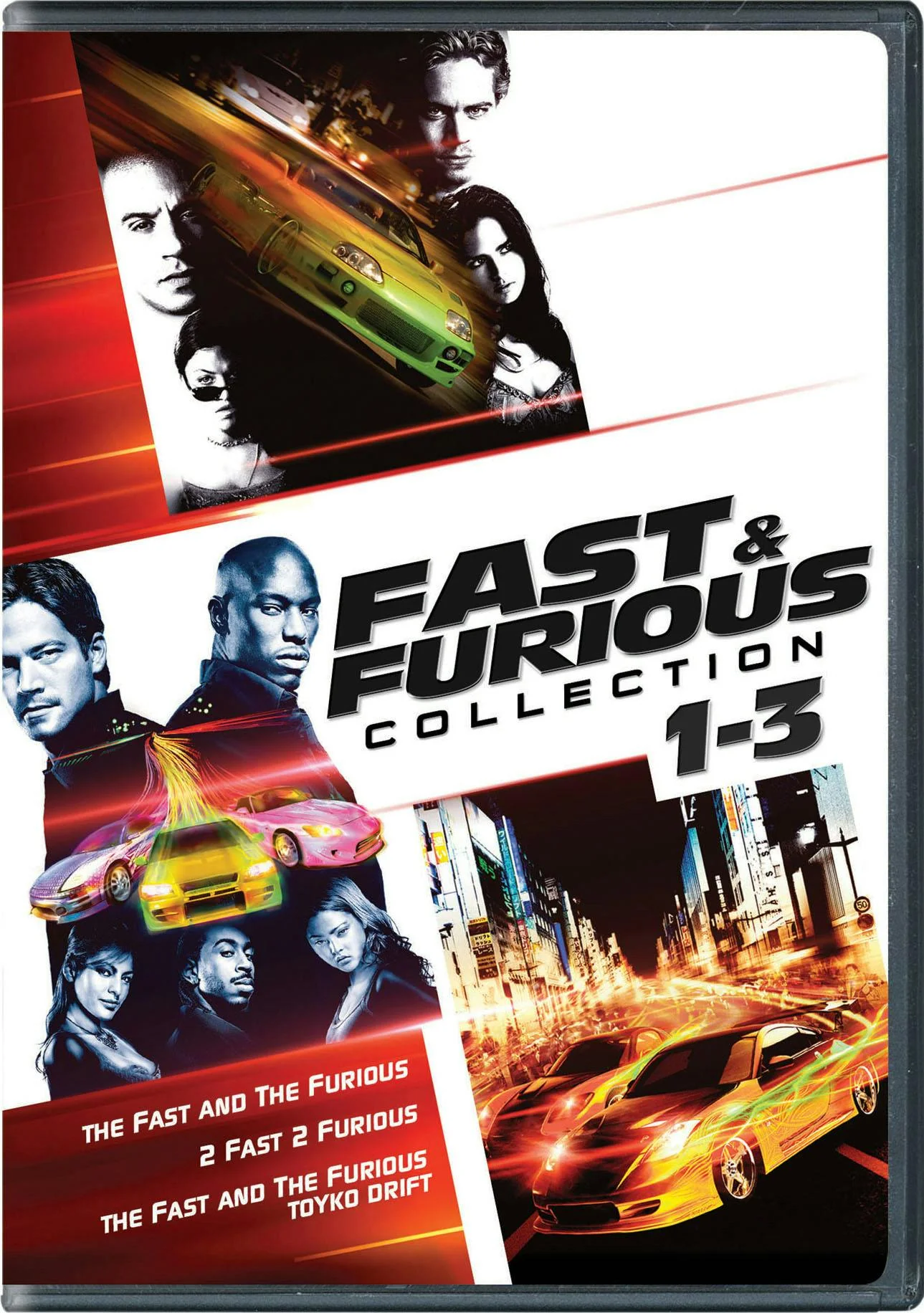 Fast & Furious Collection: 1-3 (Box Set) [DVD]