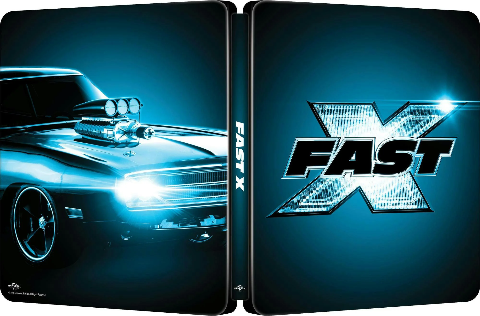 Fast X - Glow-in-the-Dark Limited Edition Steelbook (4K Ultra HD + Blu-ray + Digital) [UHD] - Image 5