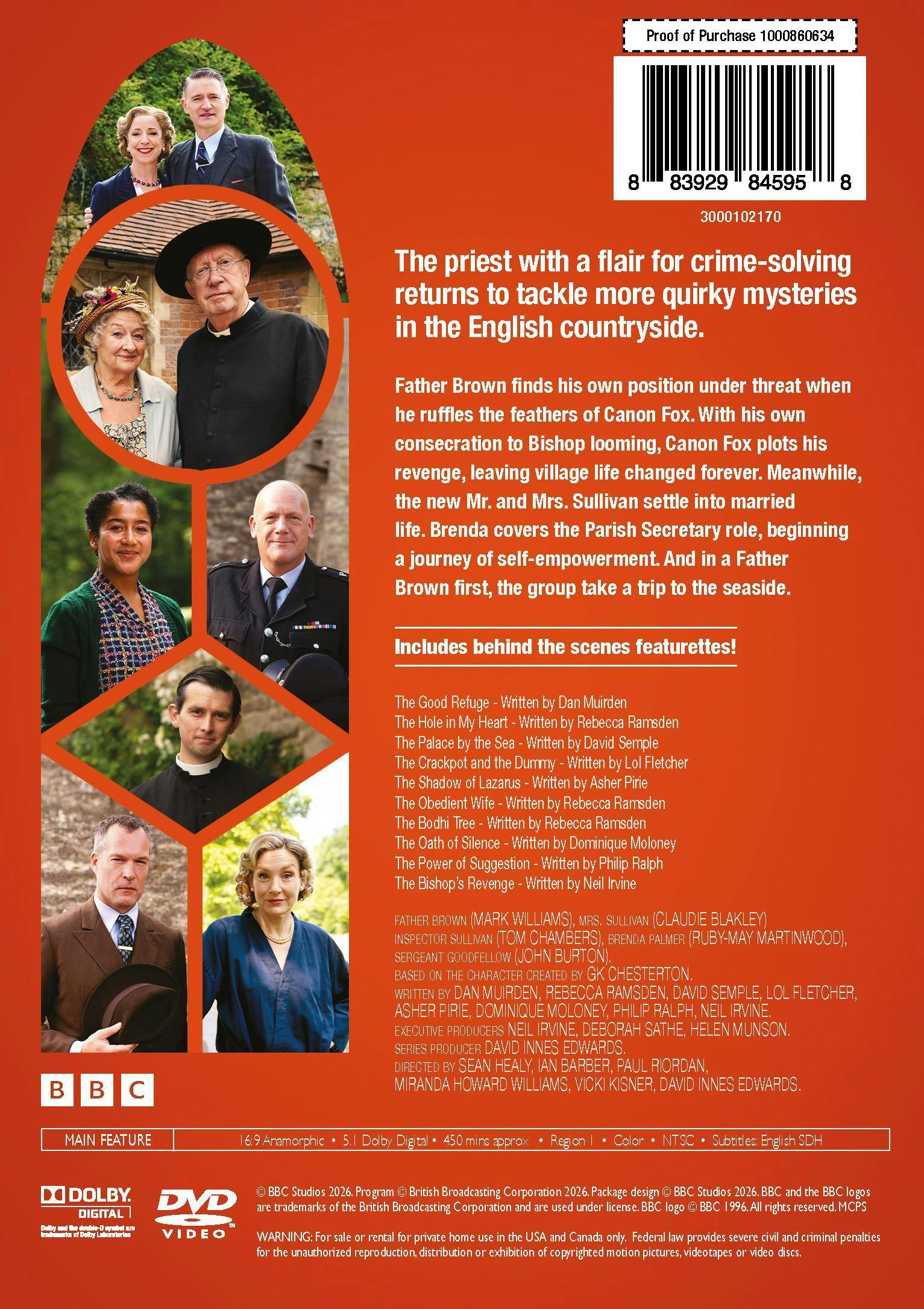Father Brown: Season Thirteen [DVD] - Image 3