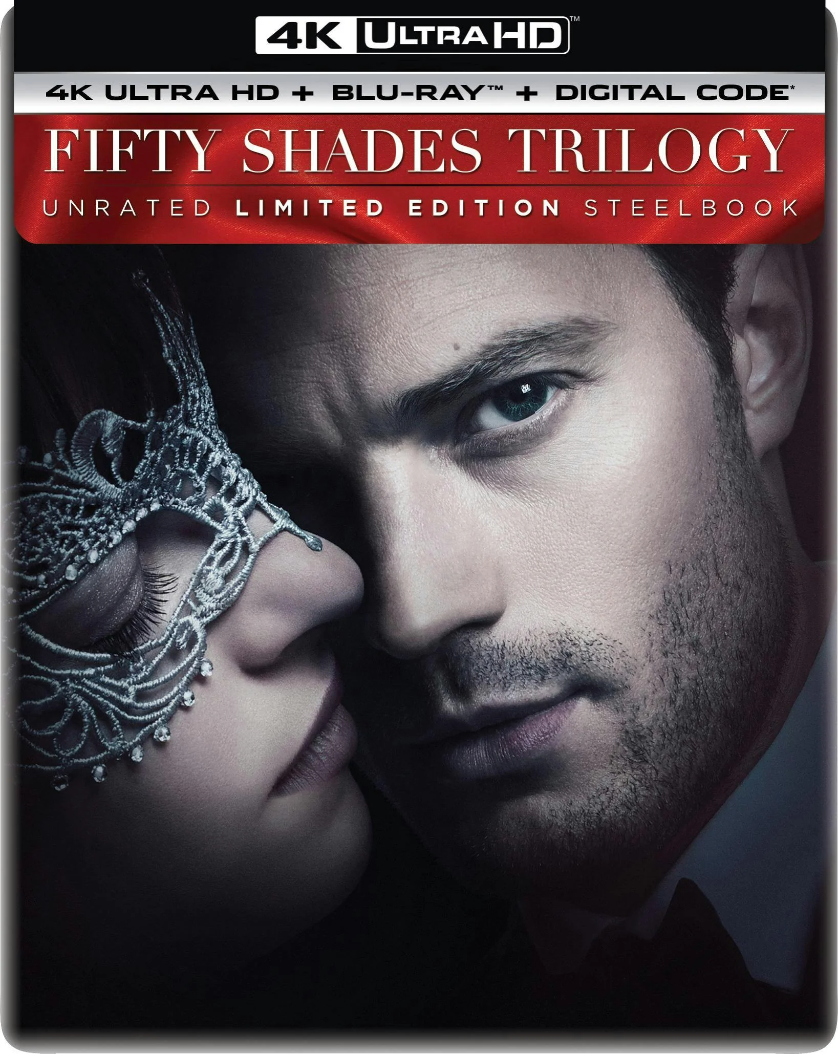 Fifty Shades Trilogy (4K UHD Steelbook + Blu-ray) [UHD] - Image 2