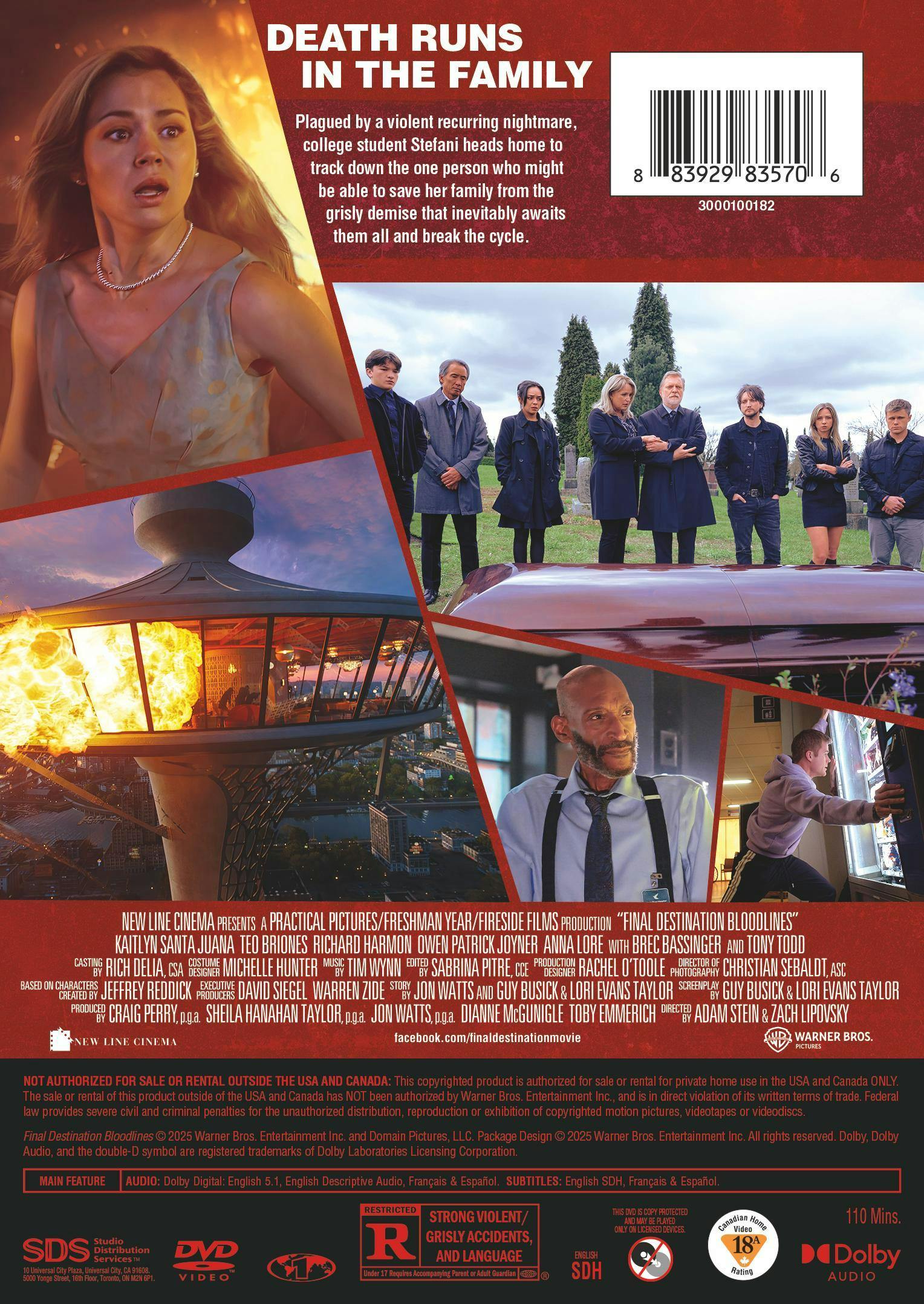Final Destination: Bloodlines [DVD] - Image 3