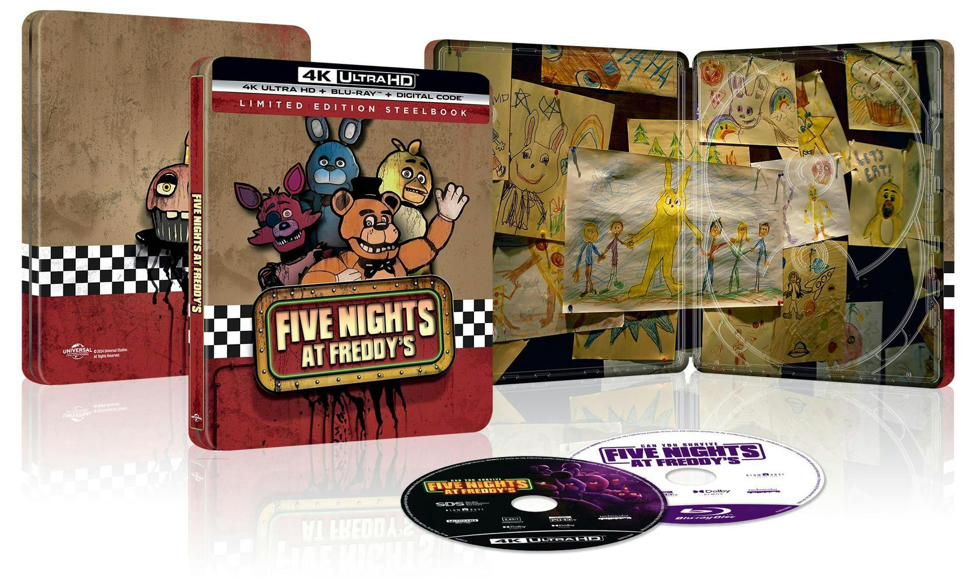 Five Nights at Freddy's (Limited Edition 4K Ultra HD Steelbook + Blu-ray + Digital) [UHD] - Image 4