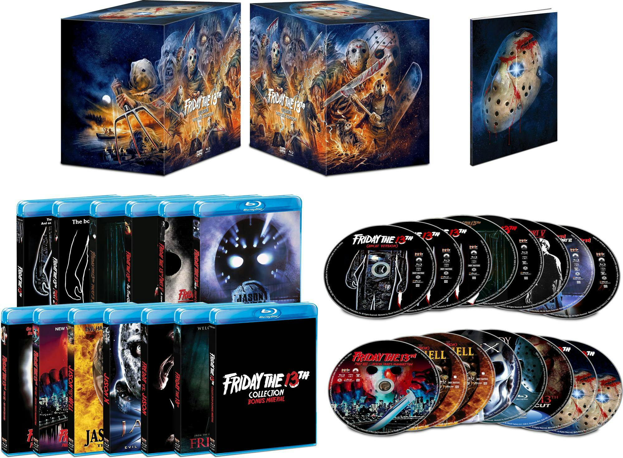 Friday the 13th: The Complete Collection (Blu-ray Deluxe Edition) [Blu-ray] - Image 3