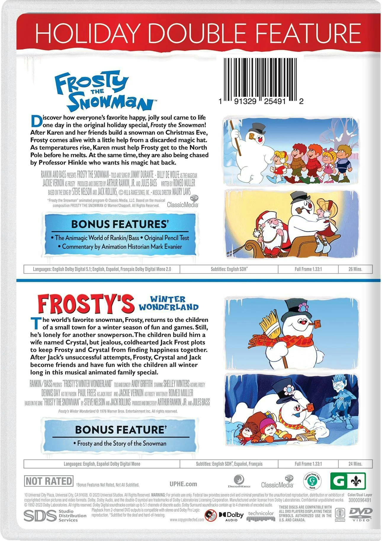 Frosty the Snowman Holiday Double Feature [DVD] - Image 3