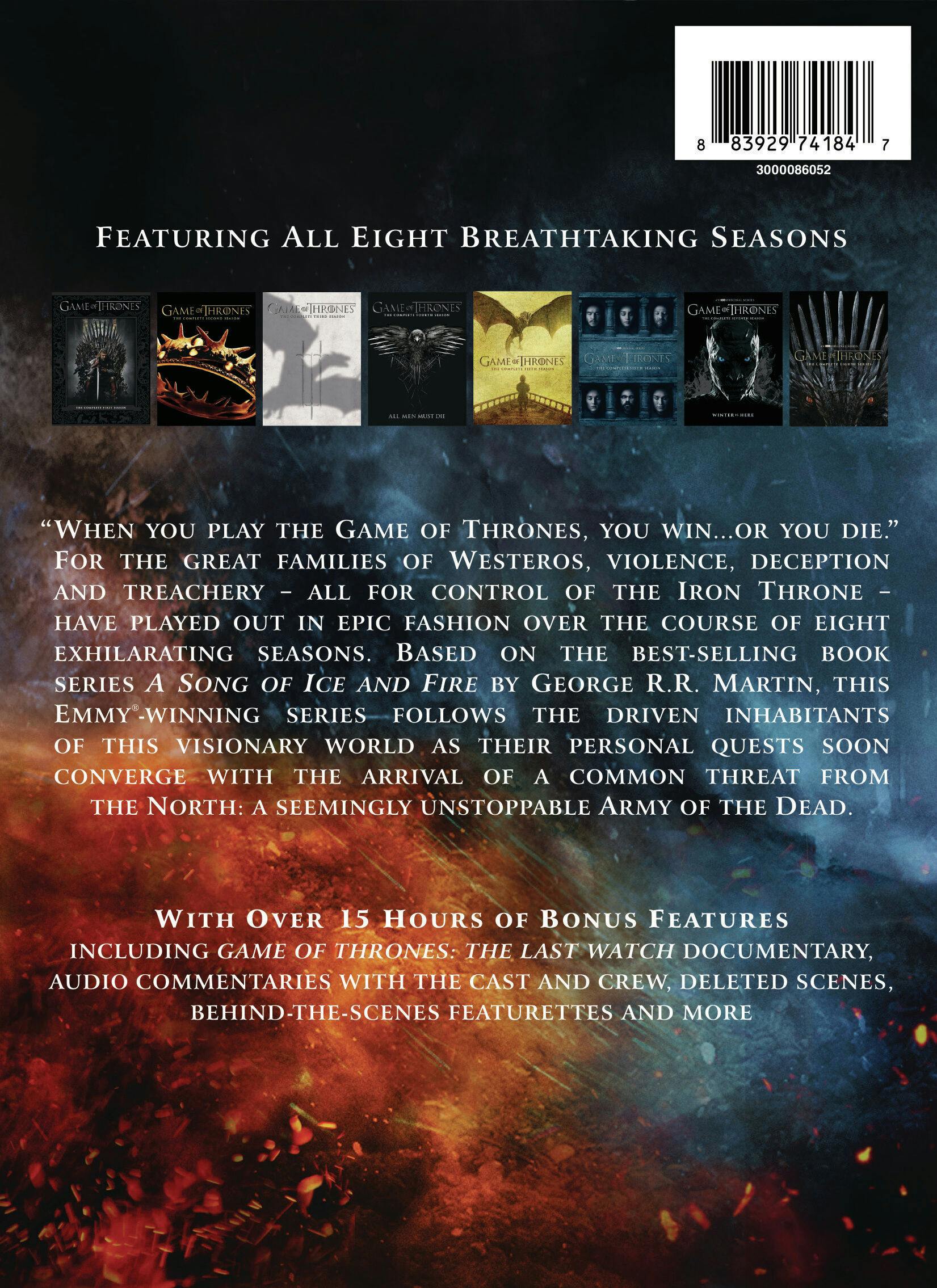Game of Thrones: The Complete Series (Box Set) [DVD] - Image 2