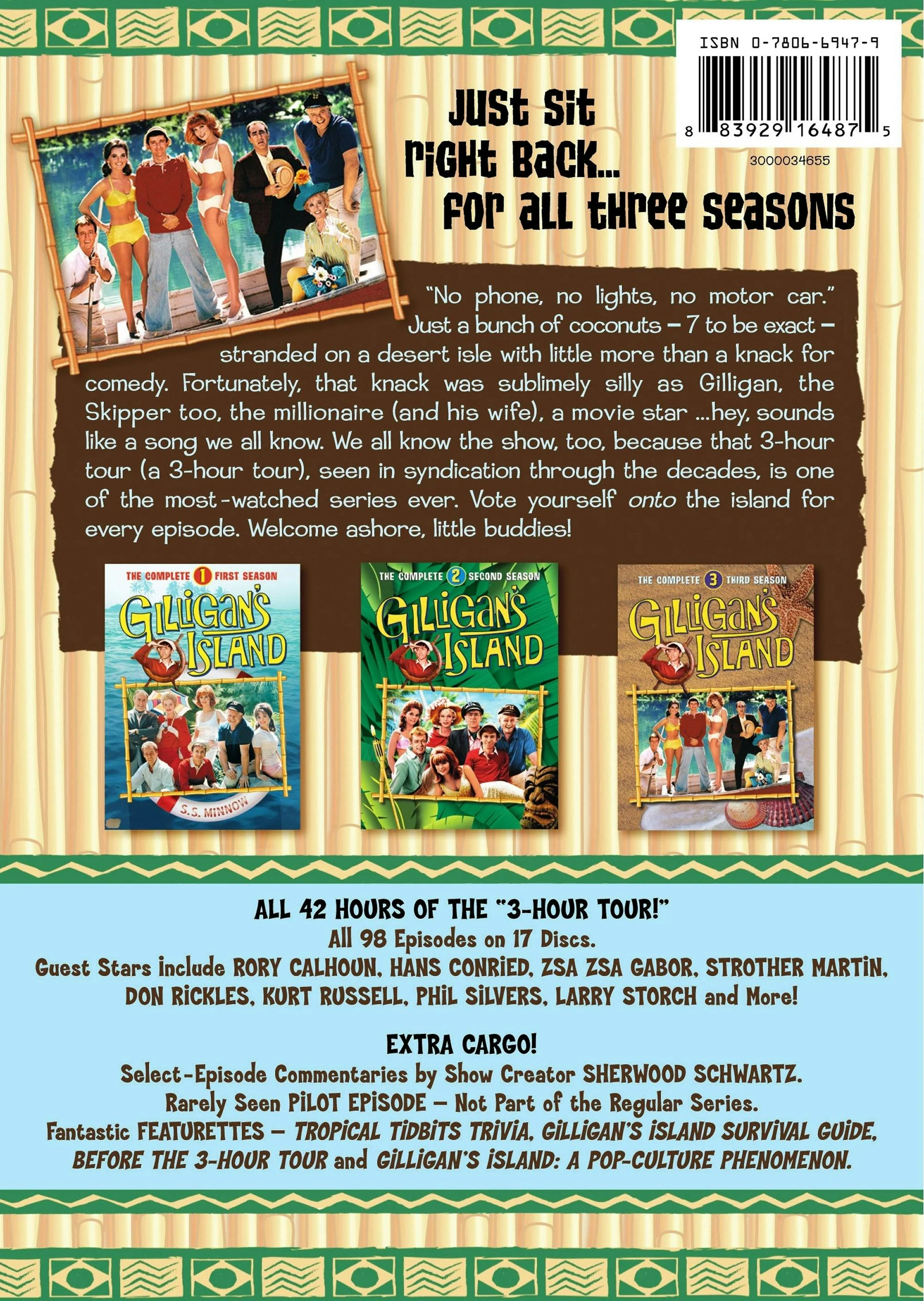 Gilligan's Island: The Complete Series (Box Set) [DVD] - Image 3