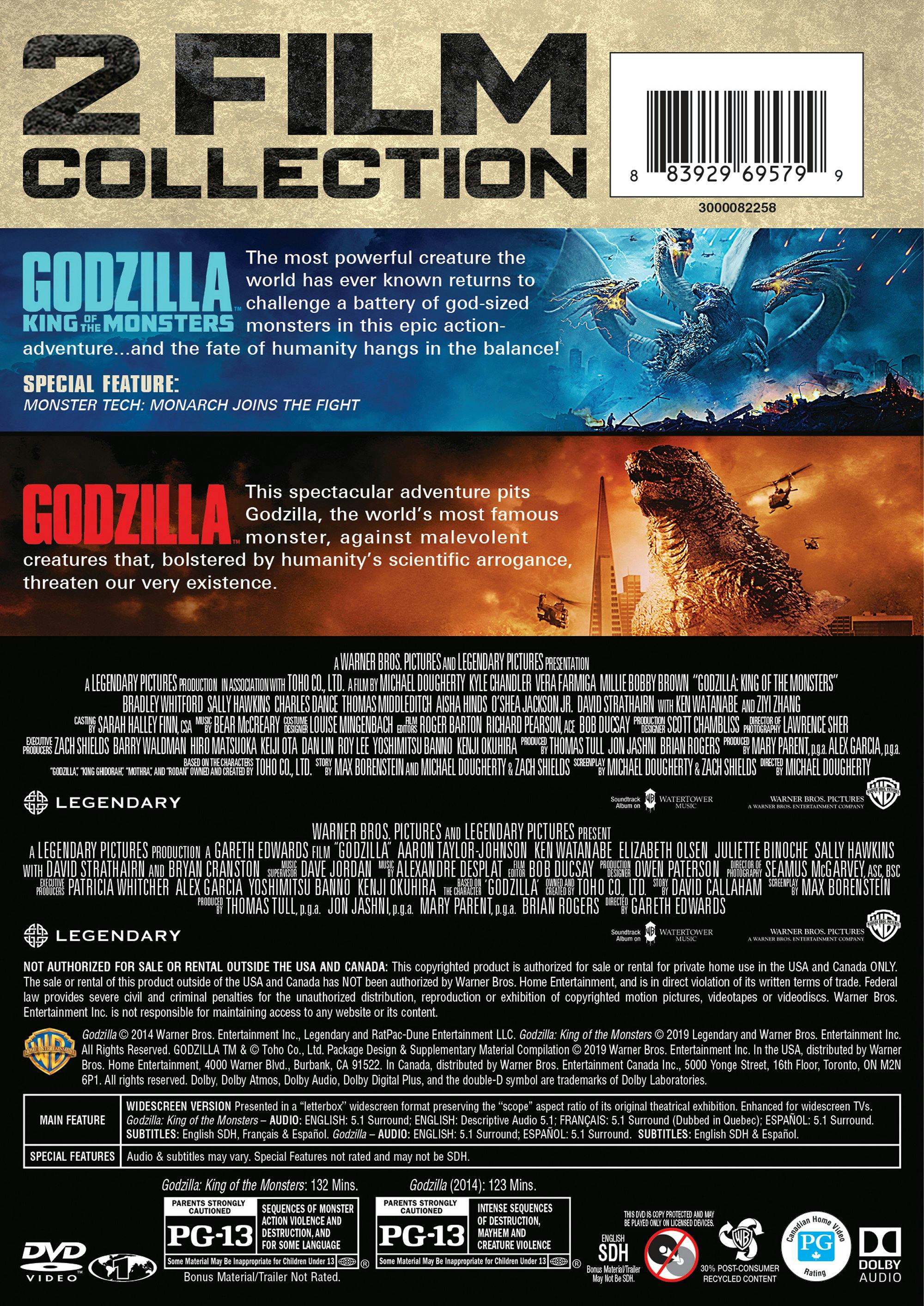 Godzilla/Godzilla: King of the Monsters (DVD Double Feature) [DVD] - Image 2