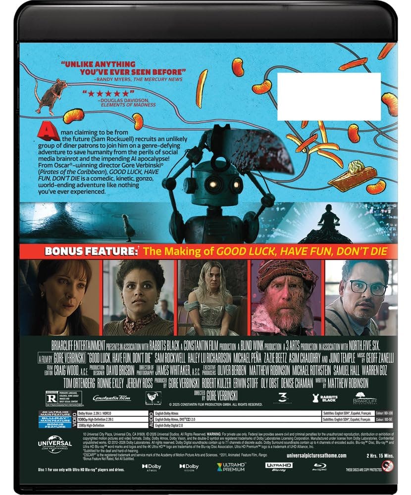 Good Luck, Have Fun, Don’t Die (4K Ultra HD + Blu-ray) [UHD] - Image 2