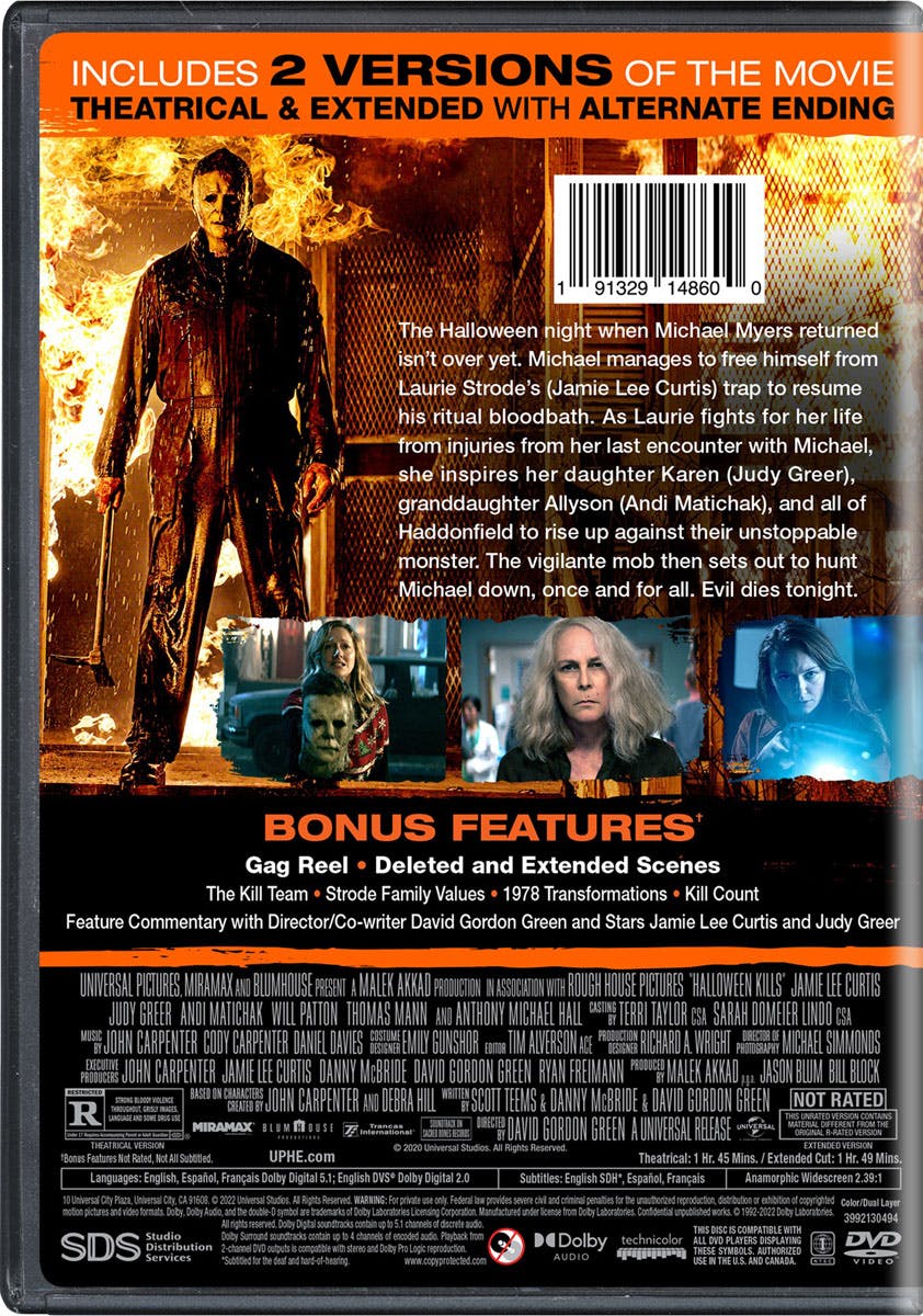 Halloween Kills [DVD] - Image 3