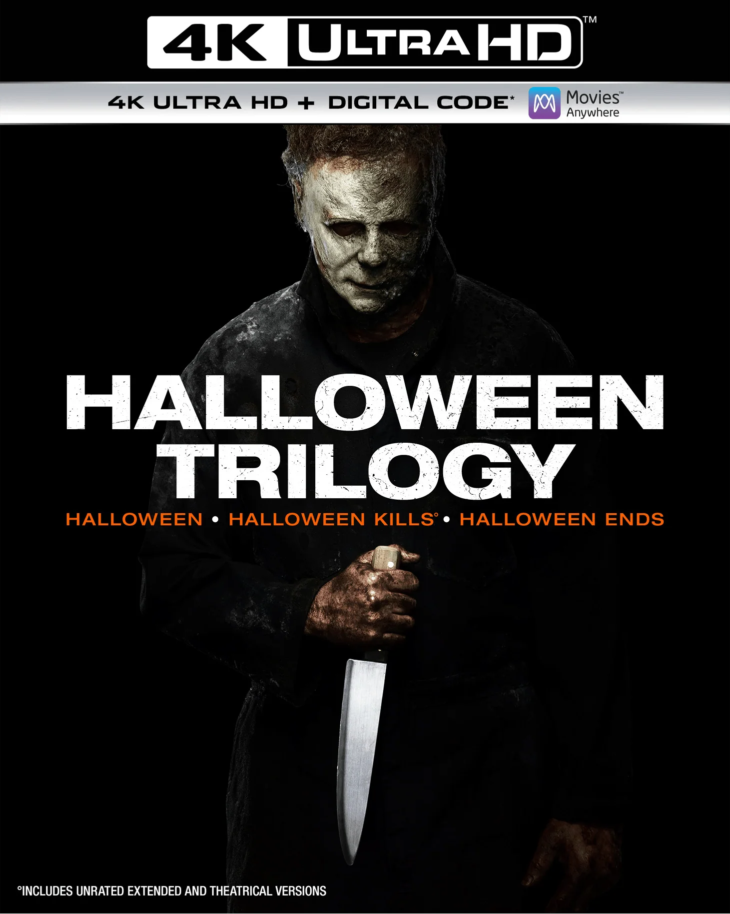 Halloween/Halloween Kills/Halloween Ends (4K Ultra HD Boxset) [UHD]