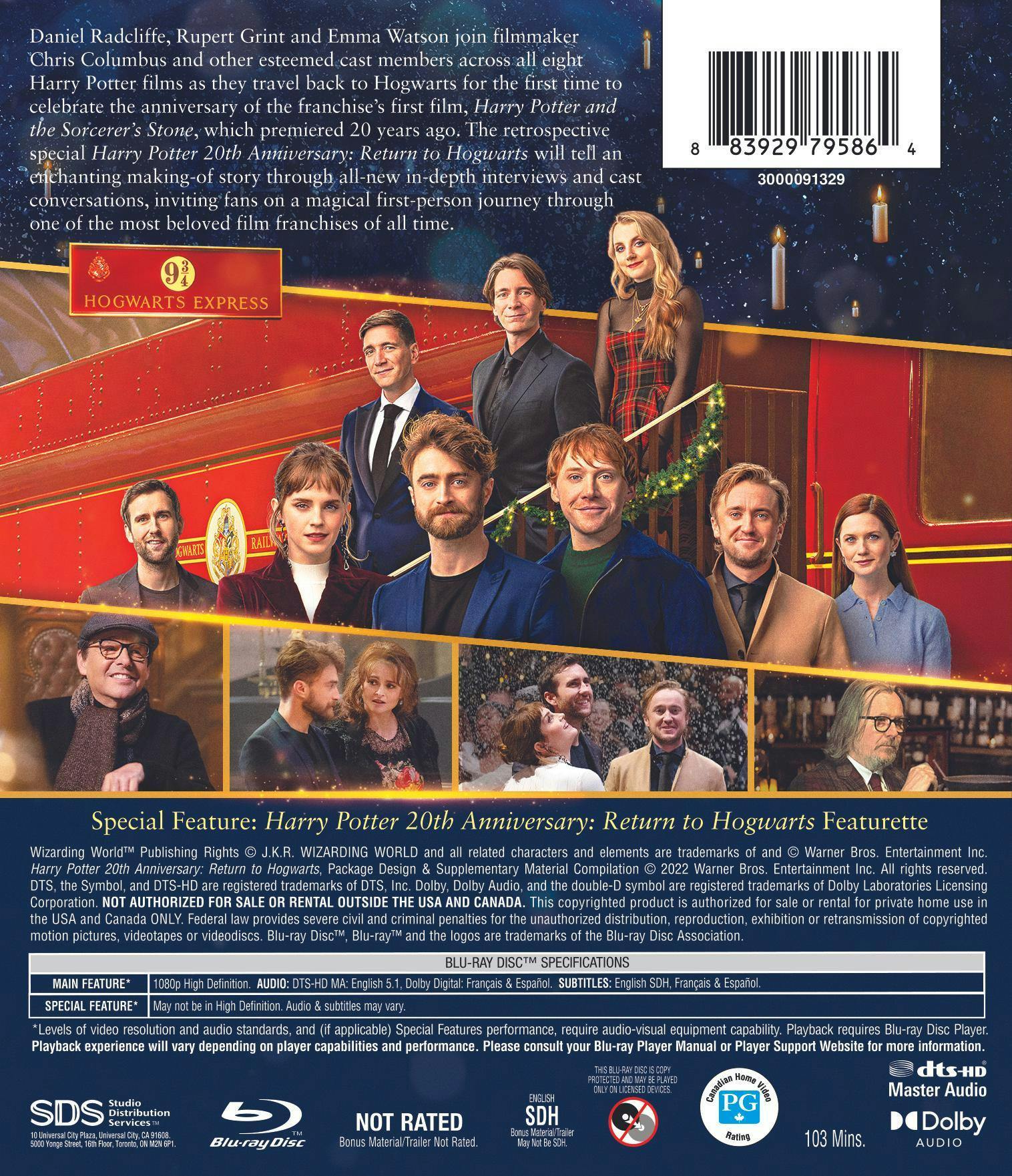 Harry Potter 20th Anniversary - Return to Hogwarts [Blu-ray] - Image 3