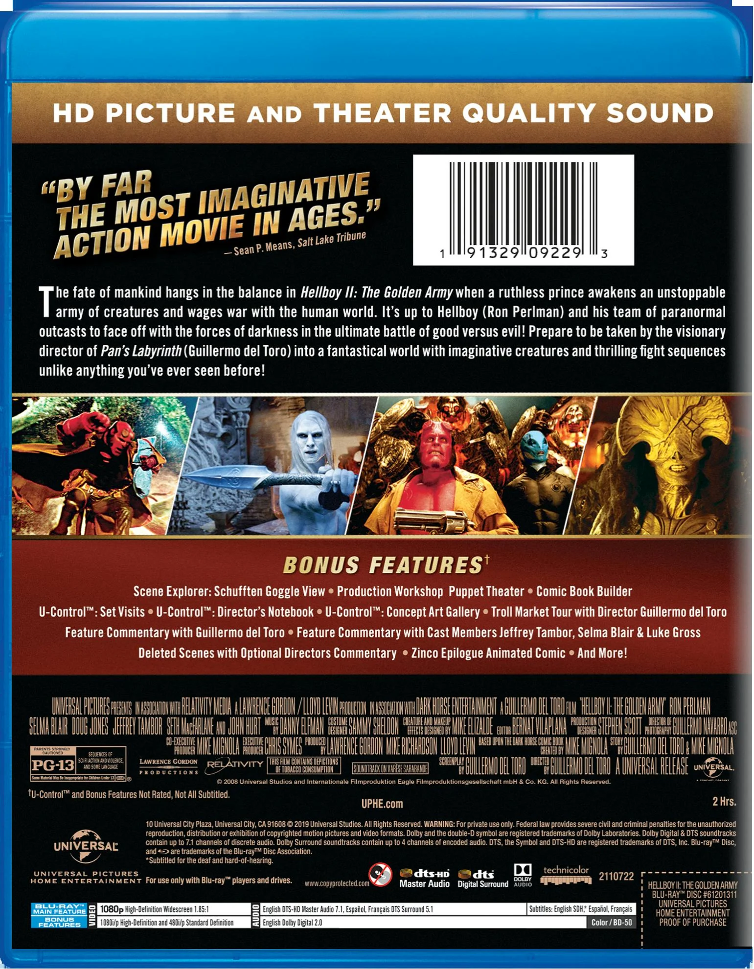 Hellboy 2 - The Golden Army [Blu-ray] - Image 2