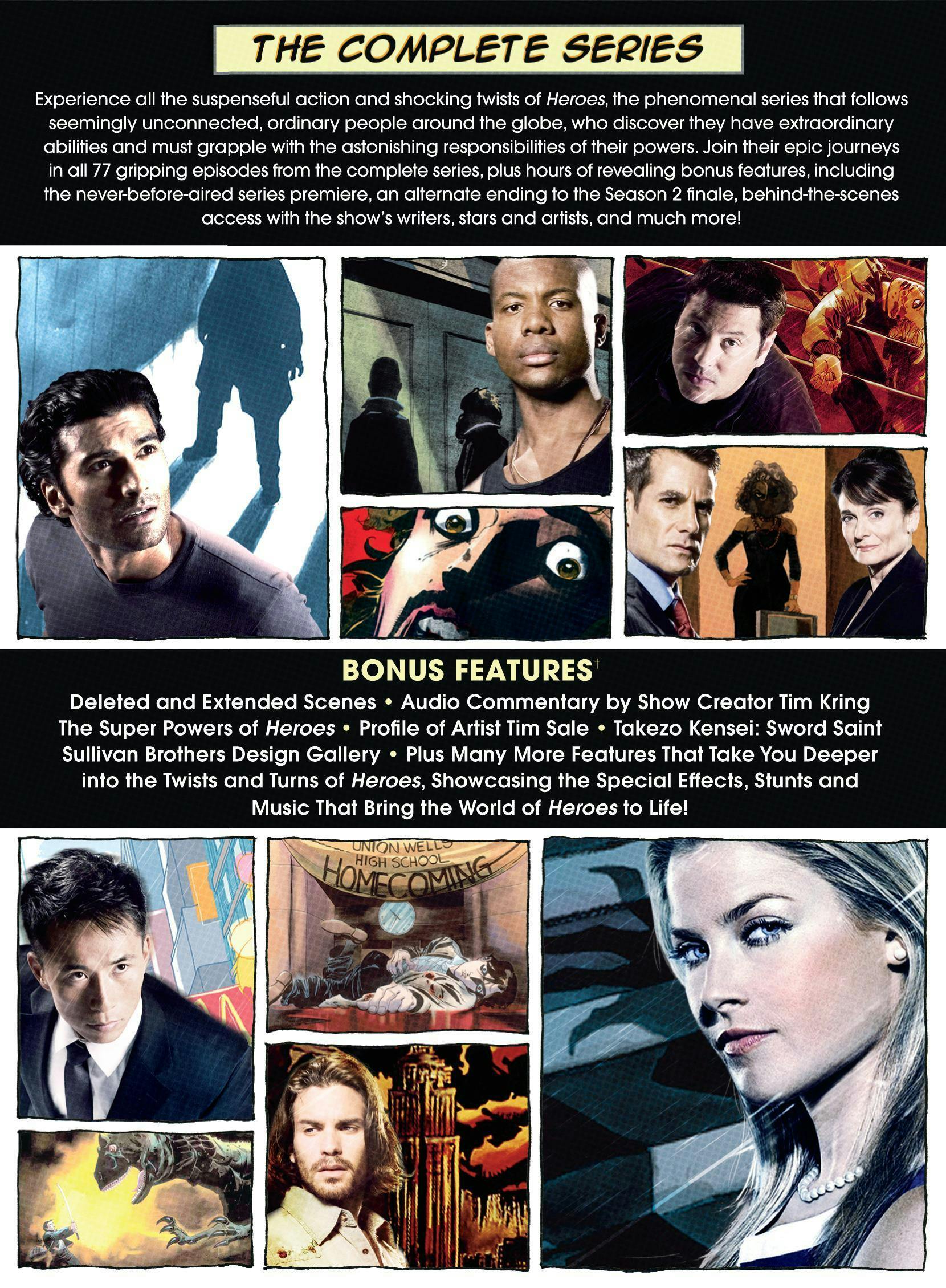 Heroes: The Complete Collection (DVD New Box Art) [DVD] - Image 2