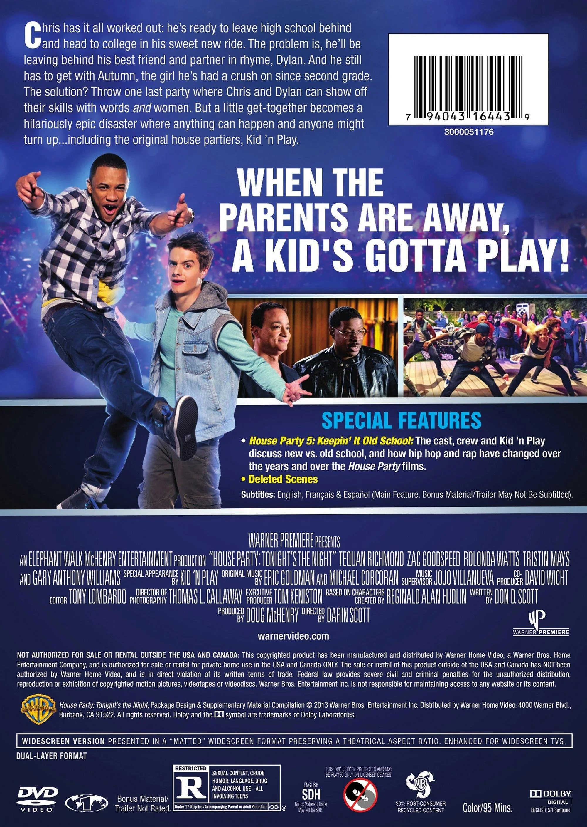 House Party: Tonight's the Night [DVD] - Image 3