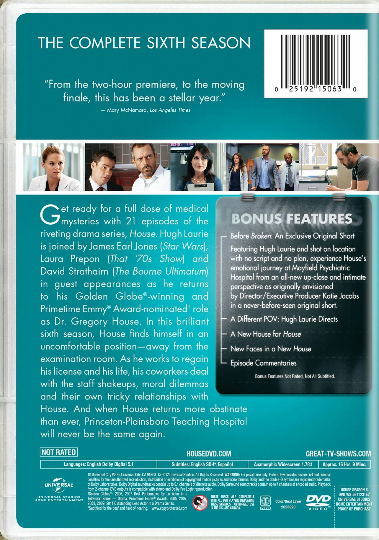 House: Season 6 [DVD] - Image 2