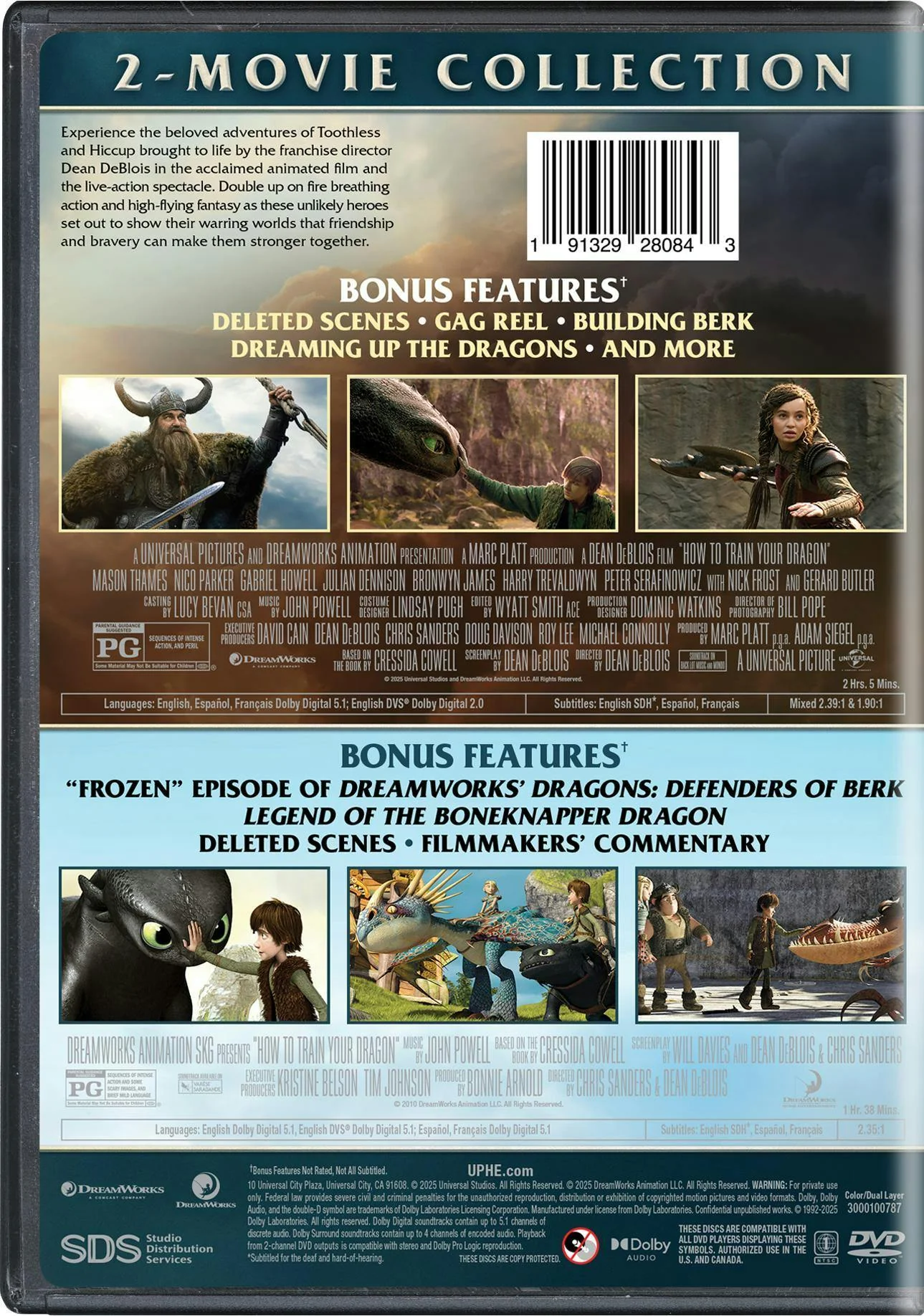 How to Train Your Dragon: 2-Movie Collection [DVD] - Image 3