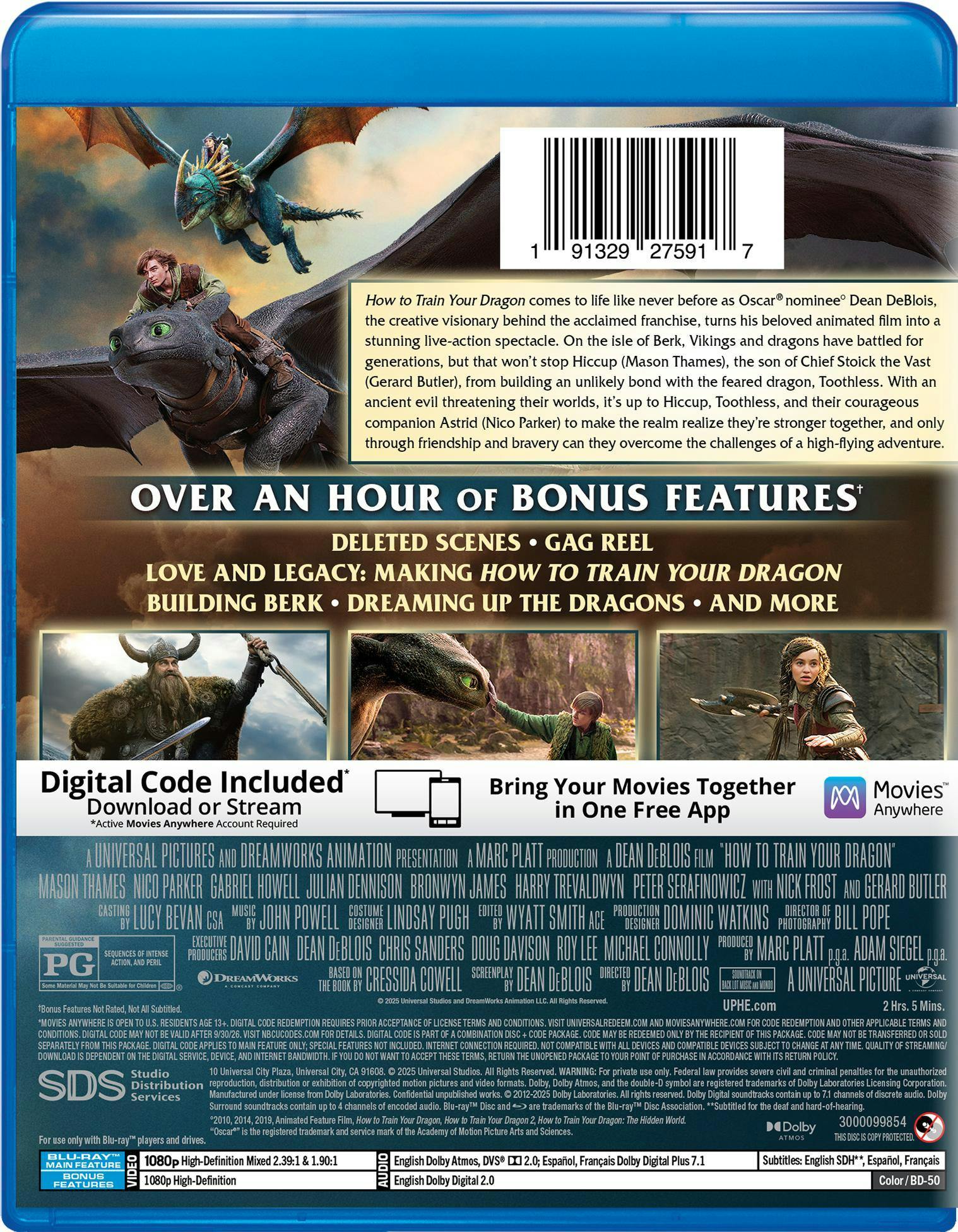 How to Train Your Dragon (Blu-ray + Digital) [Blu-ray] - Image 3