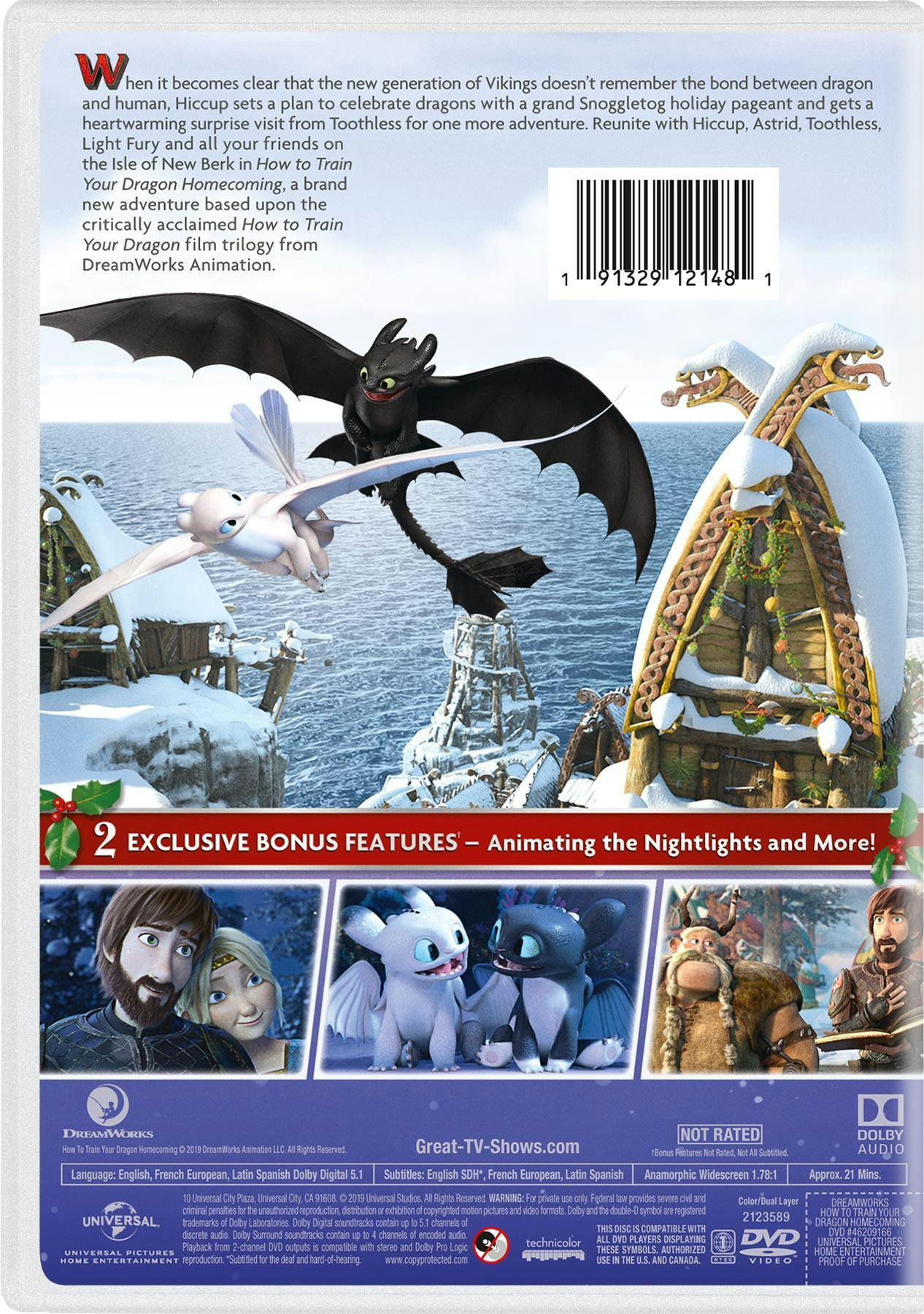 How to Train Your Dragon Homecoming [DVD] - Image 2