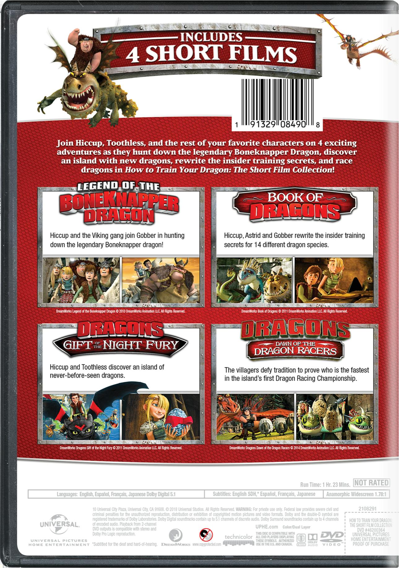 How to Train Your Dragon: The Short Film Collection (DVD Set) [DVD] - Image 2