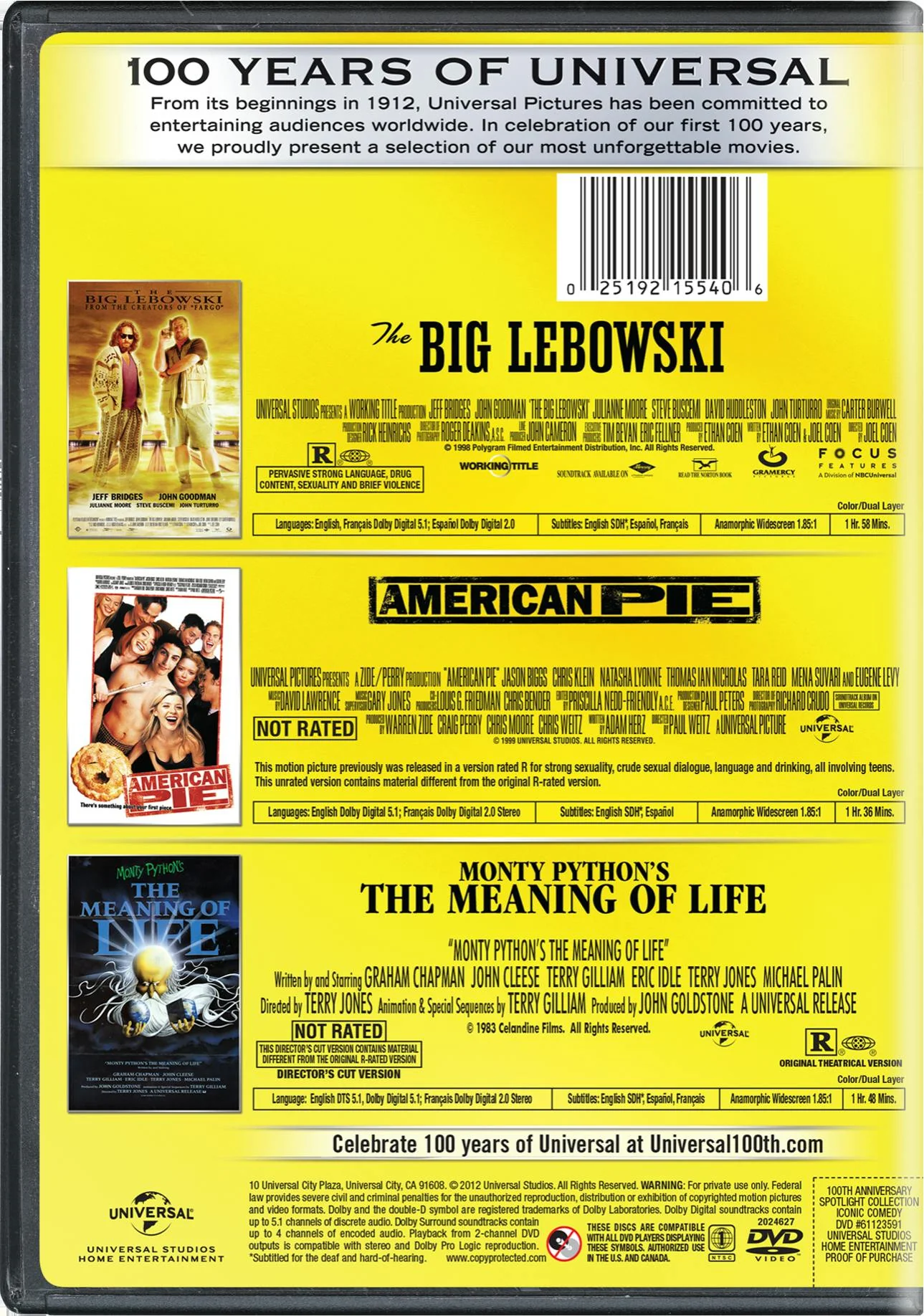Iconic Comedy Spotlight Collection (Box Set) [DVD] - Image 2
