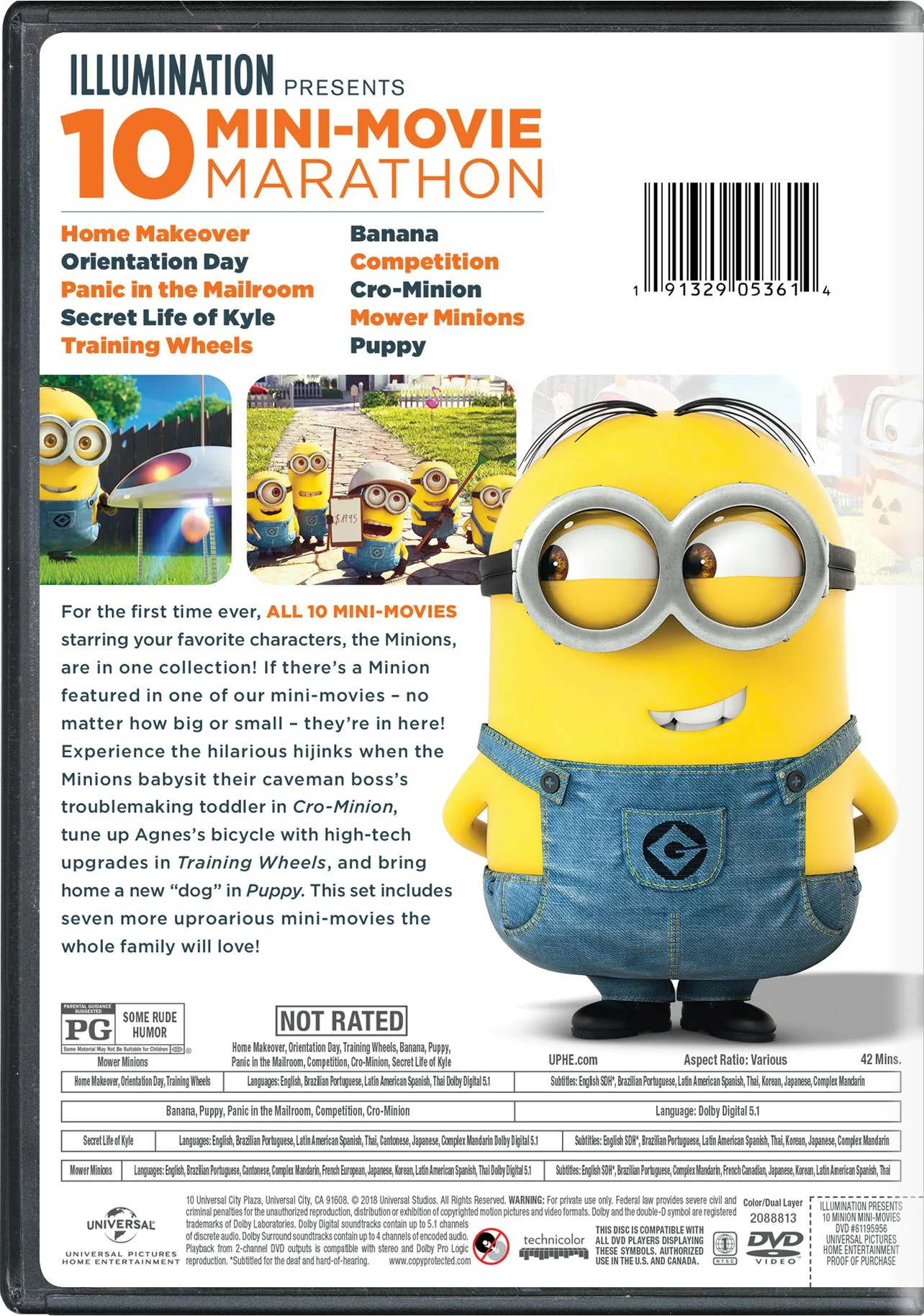 Illumination Presents: 10 Minion Mini-Movies [DVD] - Image 2