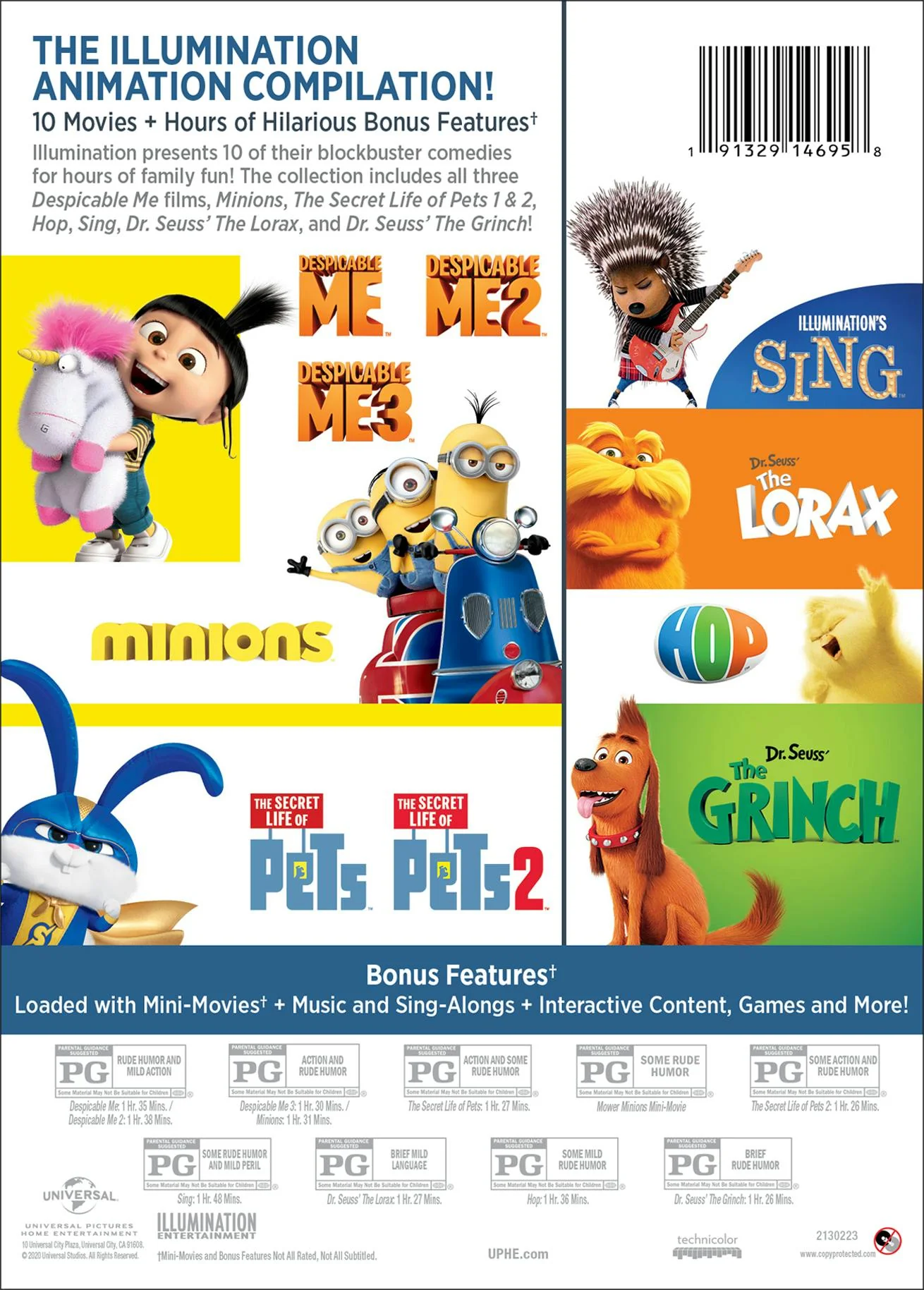 Illumination Presents: 10-Movie Collection (DVD Set) [DVD] - Image 2