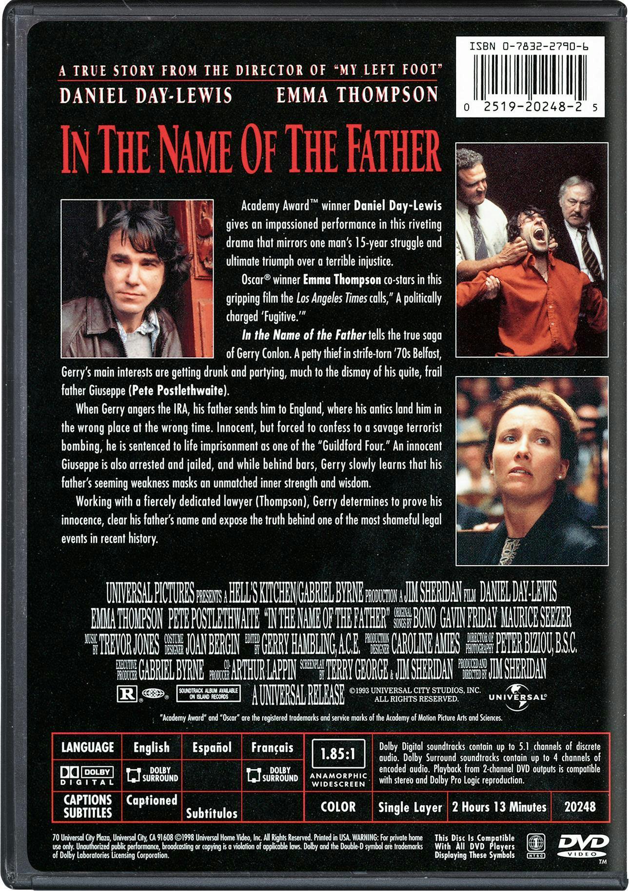 In the Name of the Father (DVD Widescreen) [DVD] - Image 3