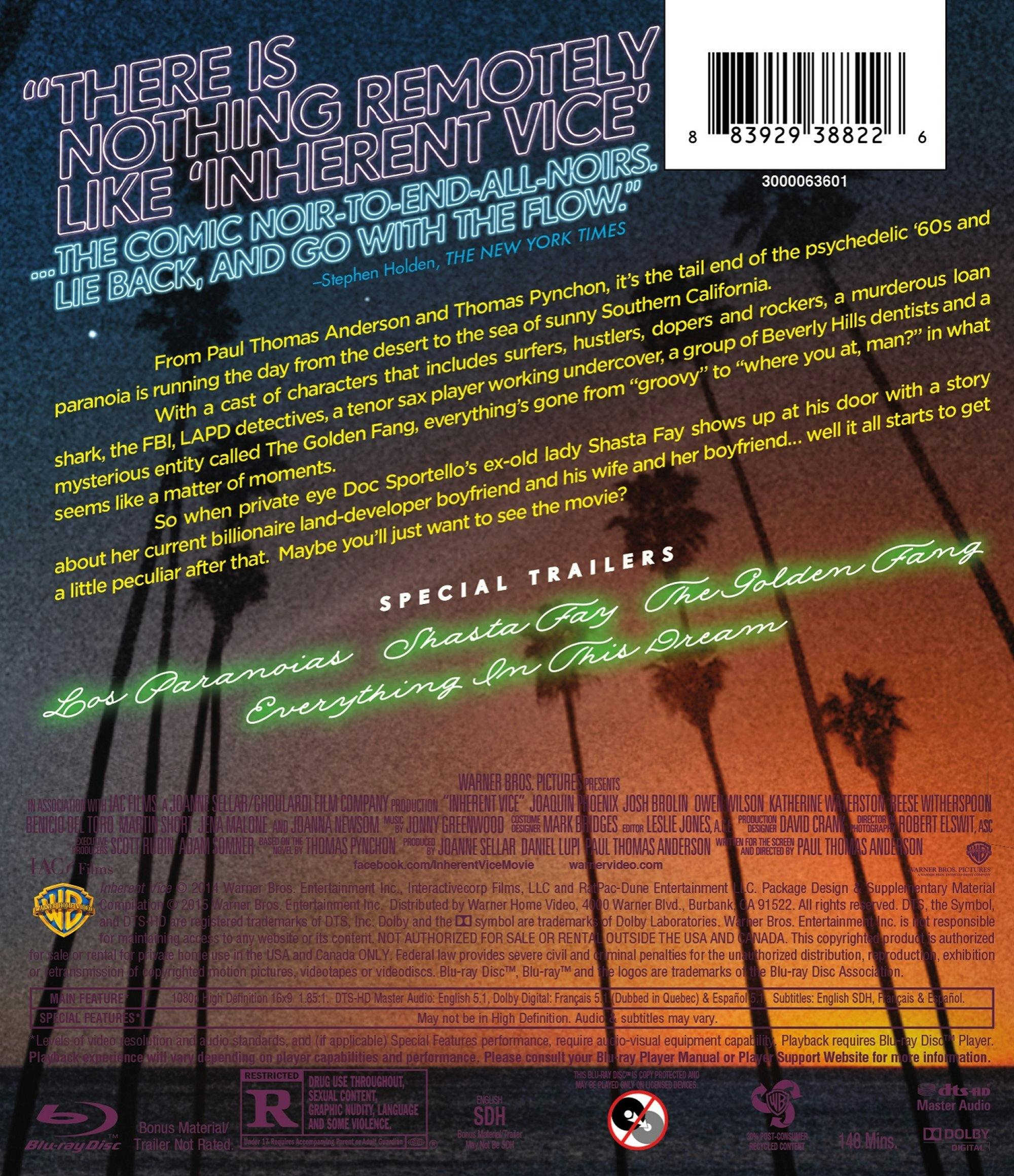 Inherent Vice [Blu-ray] - Image 2