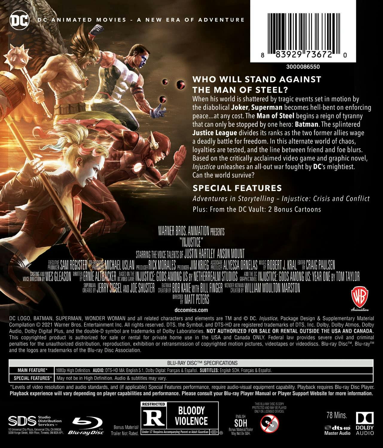 Injustice [Blu-ray] - Image 3