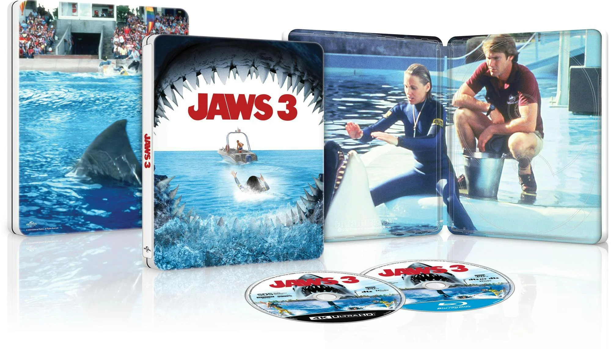 Jaws 3 Limited Edition 4K Steelbook (4K UHD + Blu-ray + Digital Code) [UHD] - Image 3