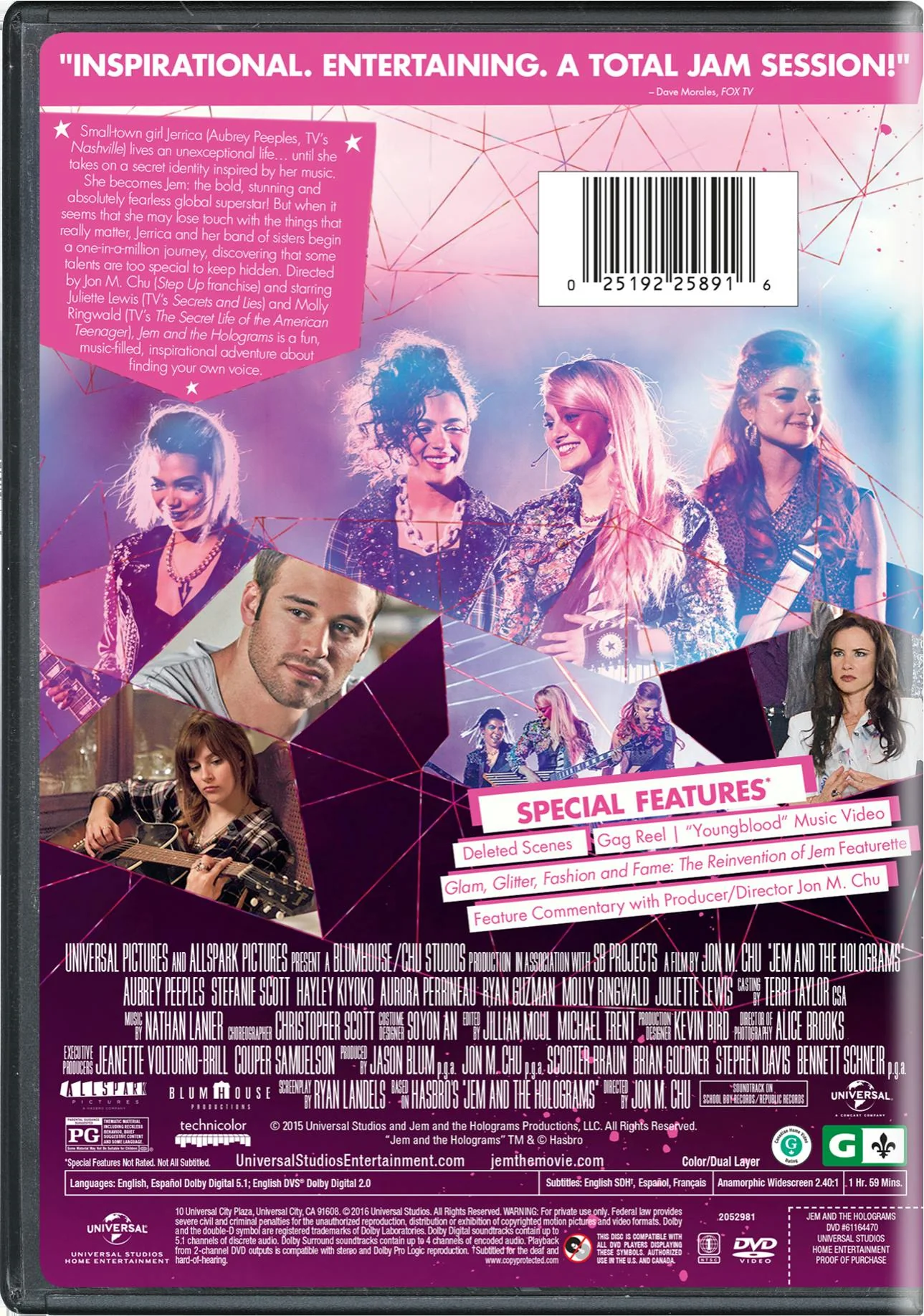 Jem and the Holograms [DVD] - Image 2