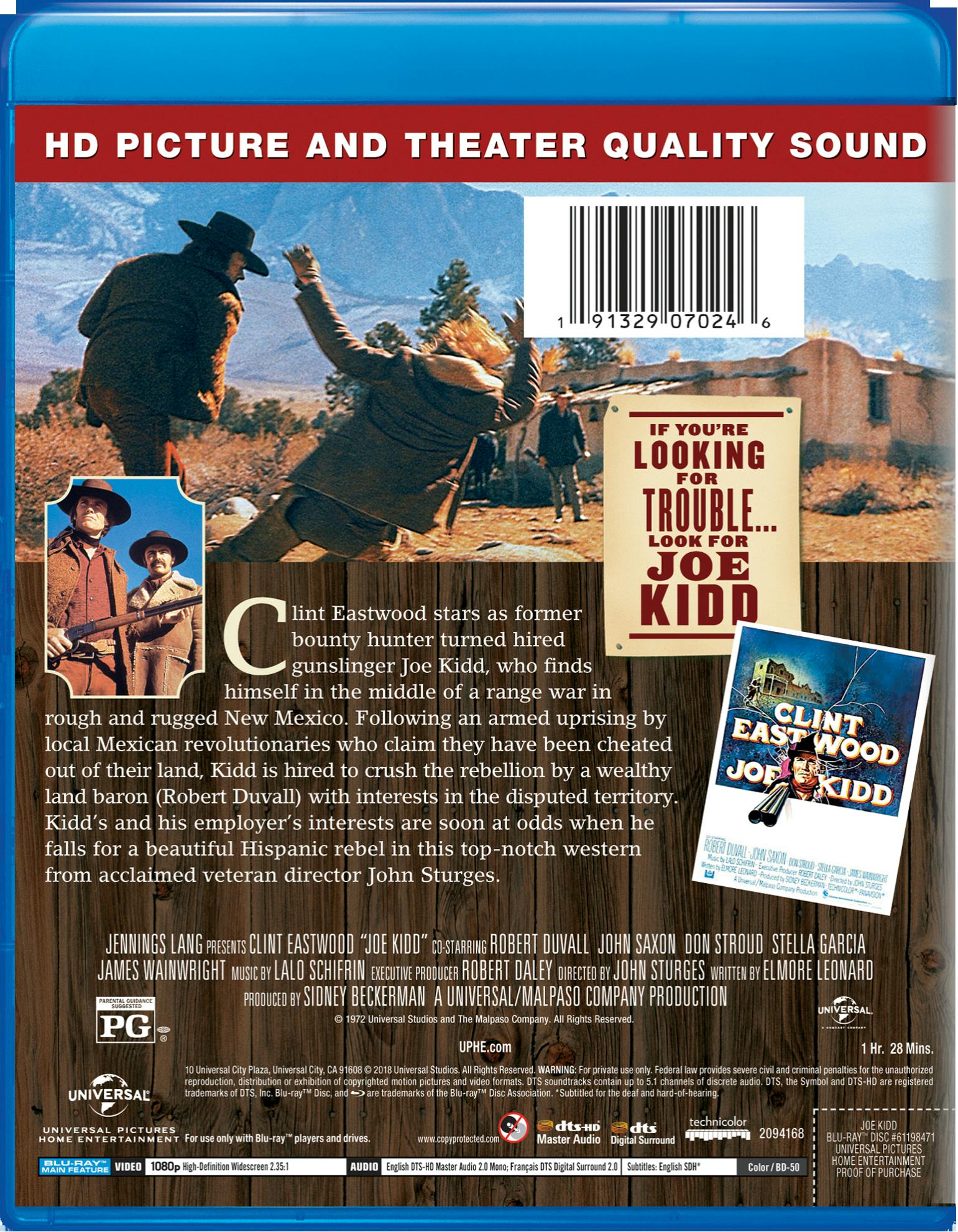Joe Kidd [Blu-ray] - Image 2