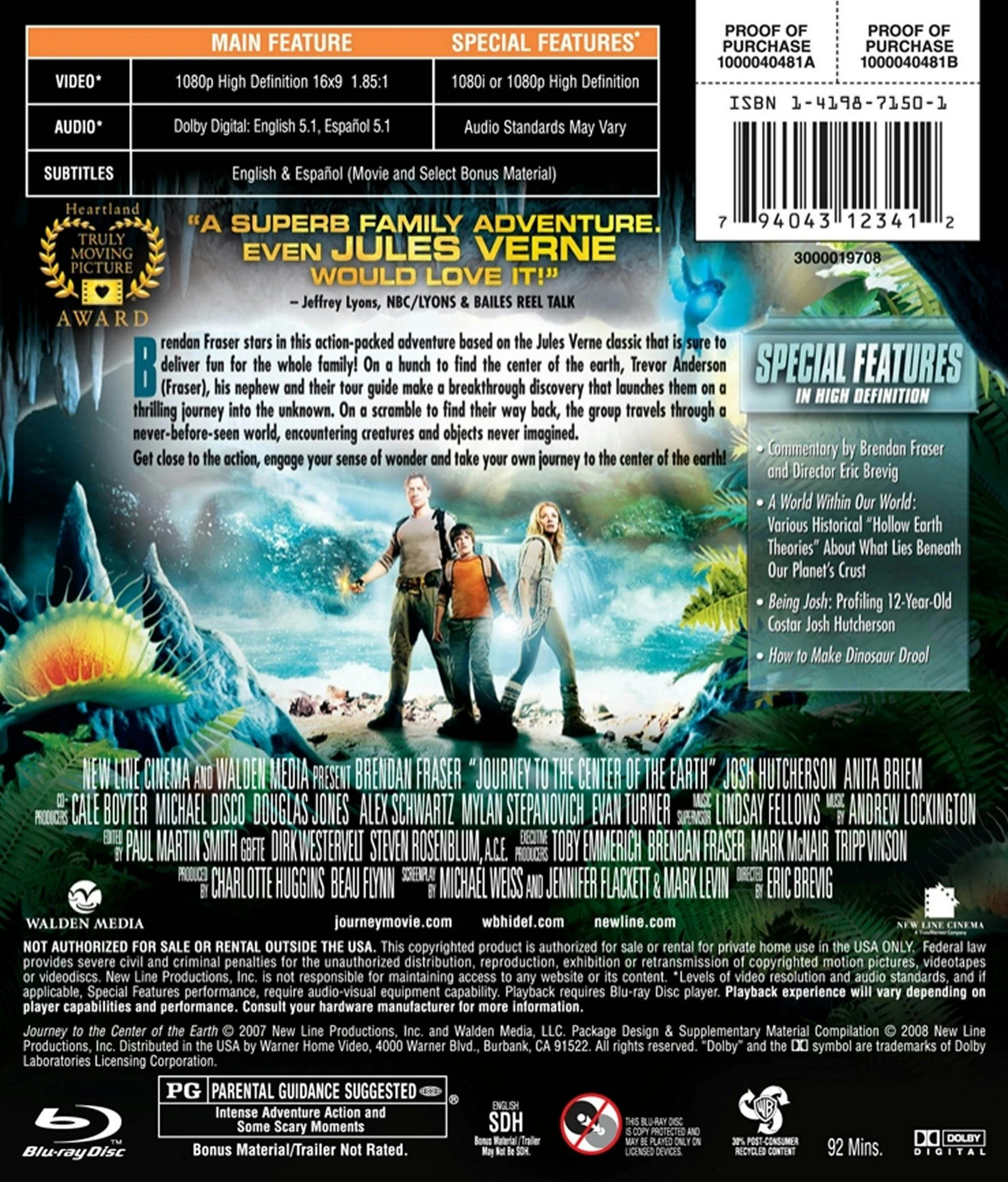 Journey to the Center of the Earth [Blu-ray] - Image 3