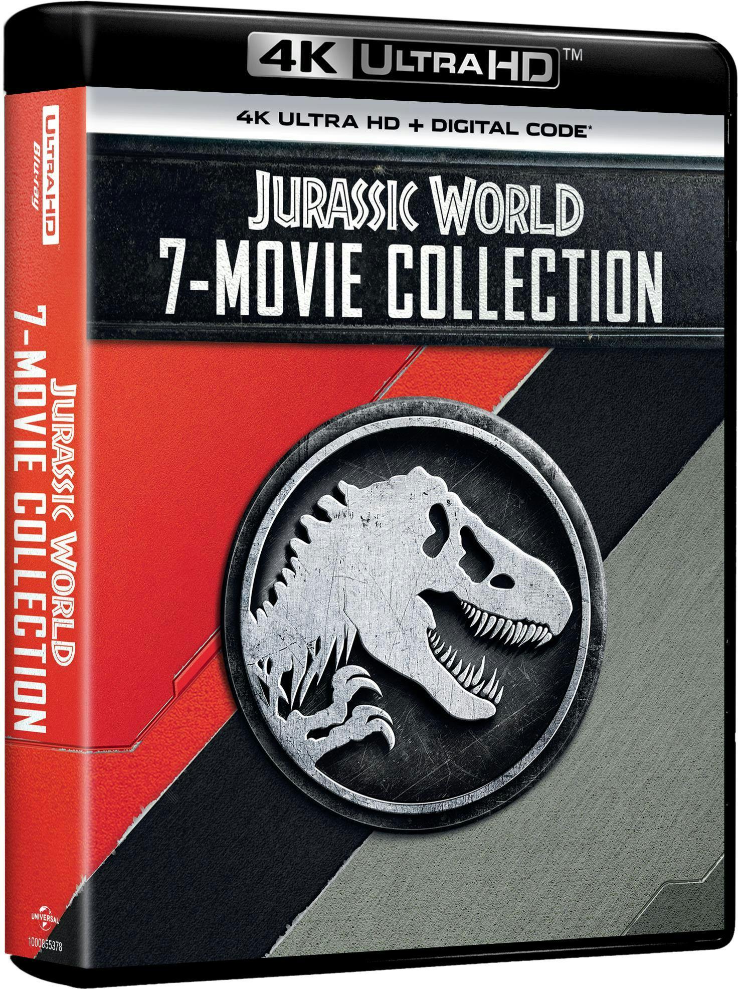 Jurassic World 7-Movie Collection - 4K Ultra HD + Digital (4K Ultra HD + Digital) [UHD]