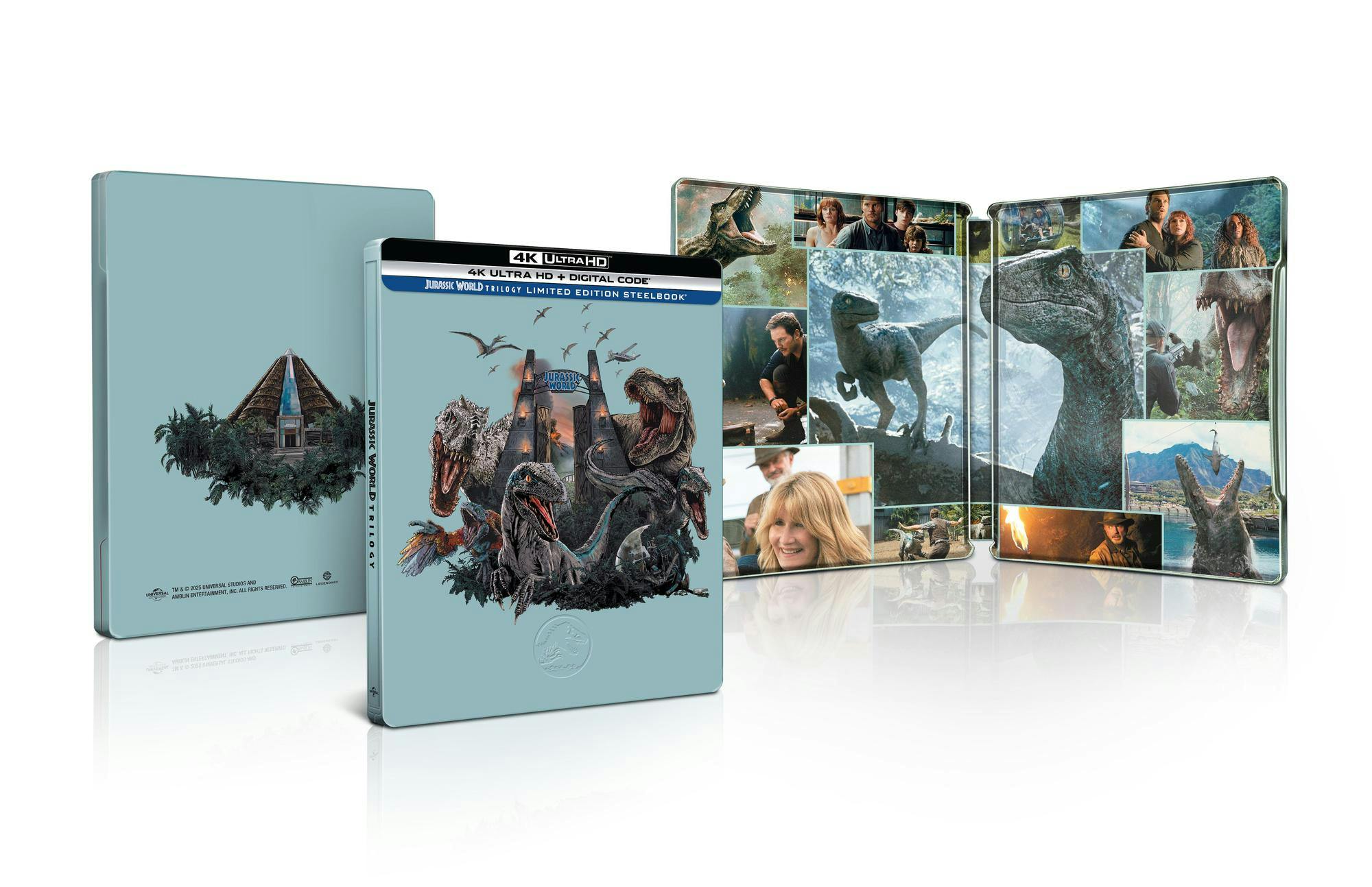 Jurassic World Trilogy (4K Ultra HD Steelbook + Digital) [UHD] - Image 4