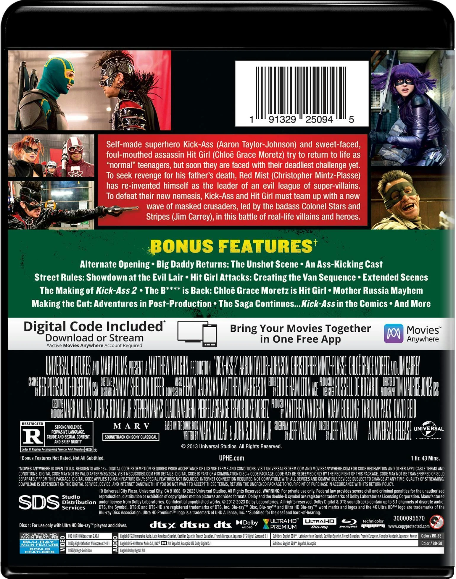Kick-Ass 2 (4K Ultra HD + Blu-ray) [UHD] - Image 3