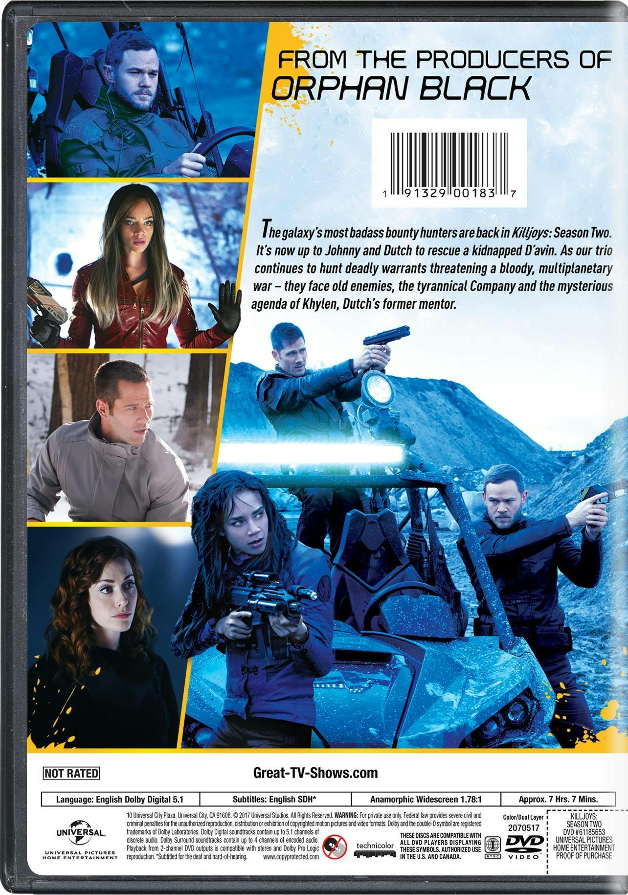 Killjoys: Season Two [DVD] - Image 2