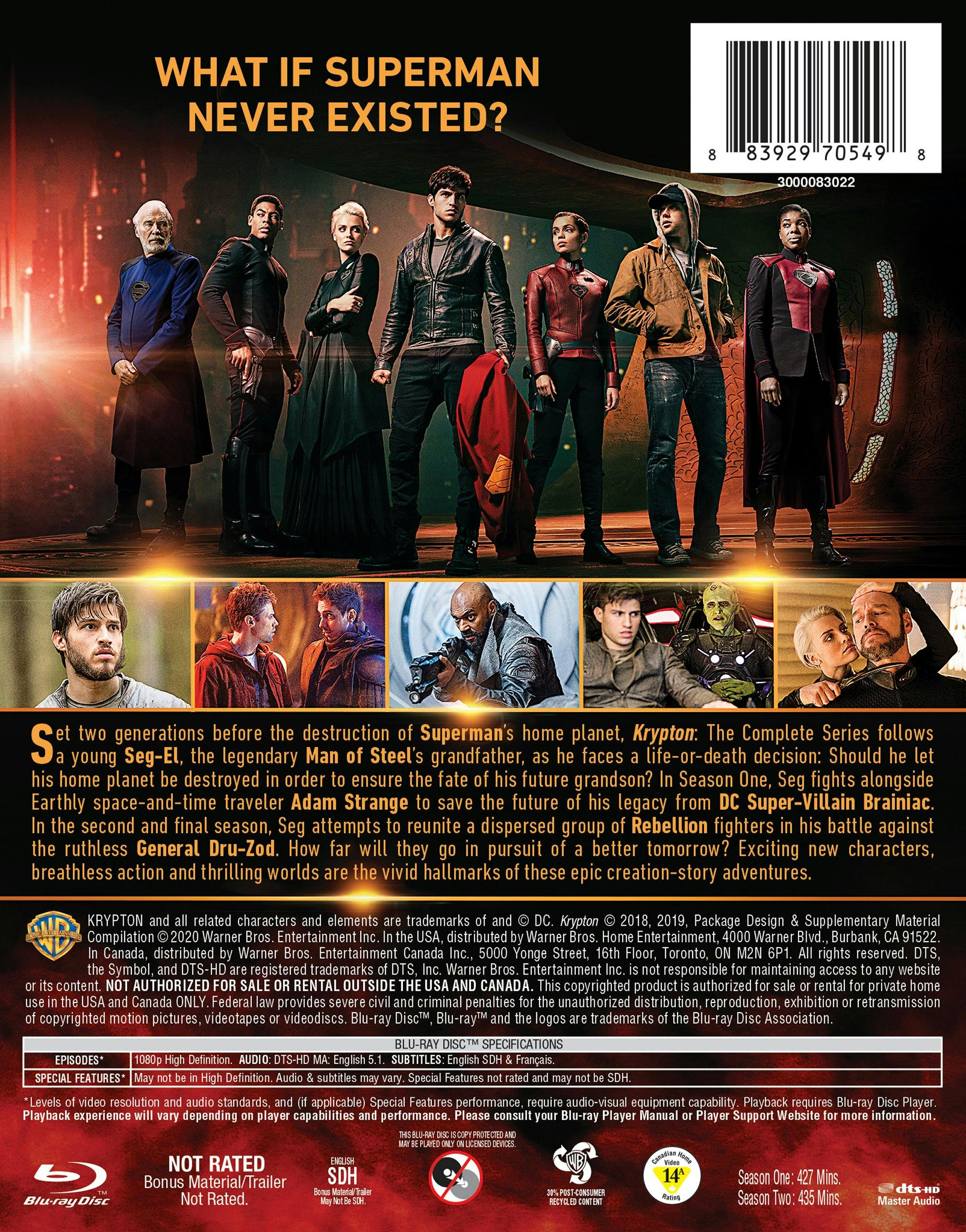 Krypton: The Complete Series [Blu-ray] - Image 3
