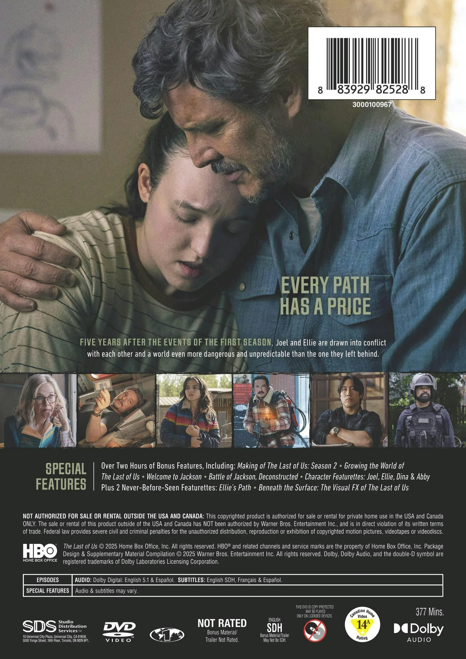 The Last of Us: The Complete Second Season [DVD] - Image 3