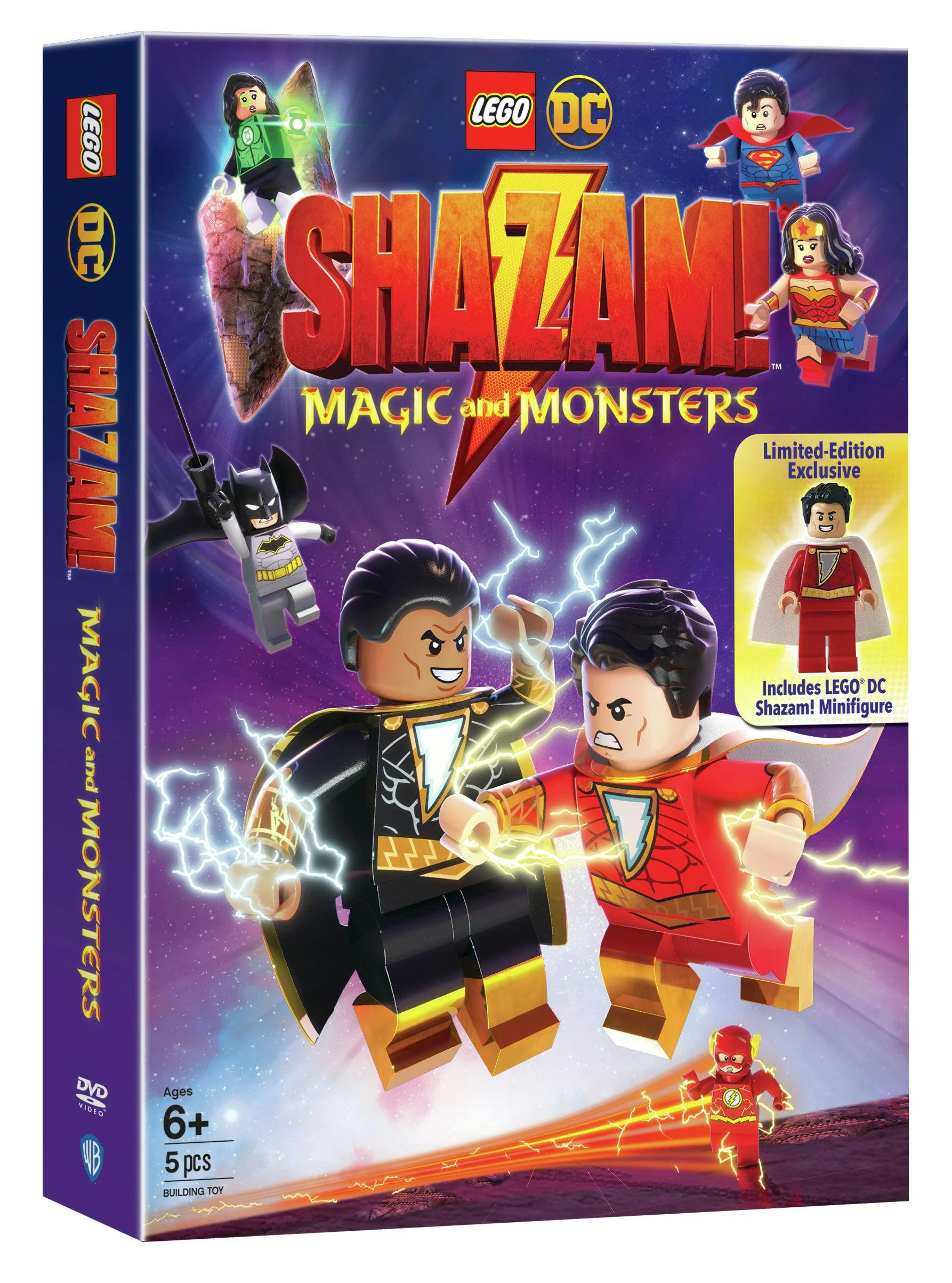 LEGO DC Shazam: Magic and Monsters (DVD + Toy) [DVD] - Image 2