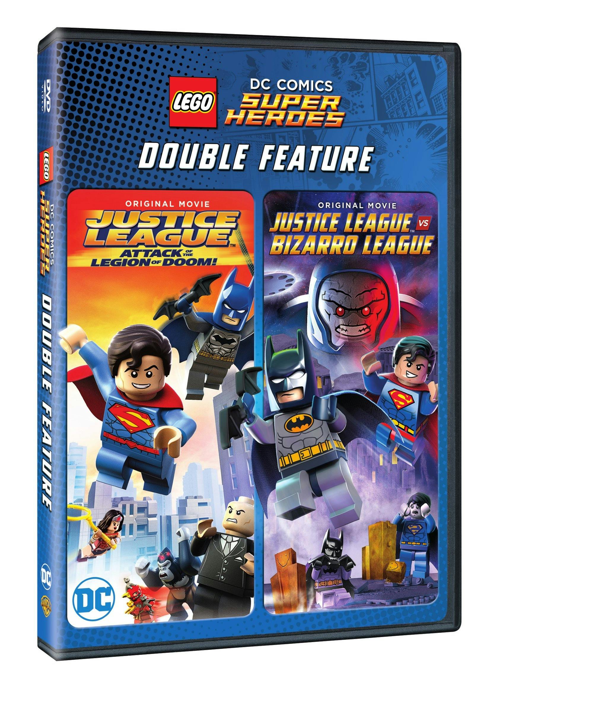 LEGO DC Super Heroes: Justice League: Attack of the Legion of Doom!/LEGO DC Comics Super Heroes: Justice League vs Bizarro League [DVD] - Image 2