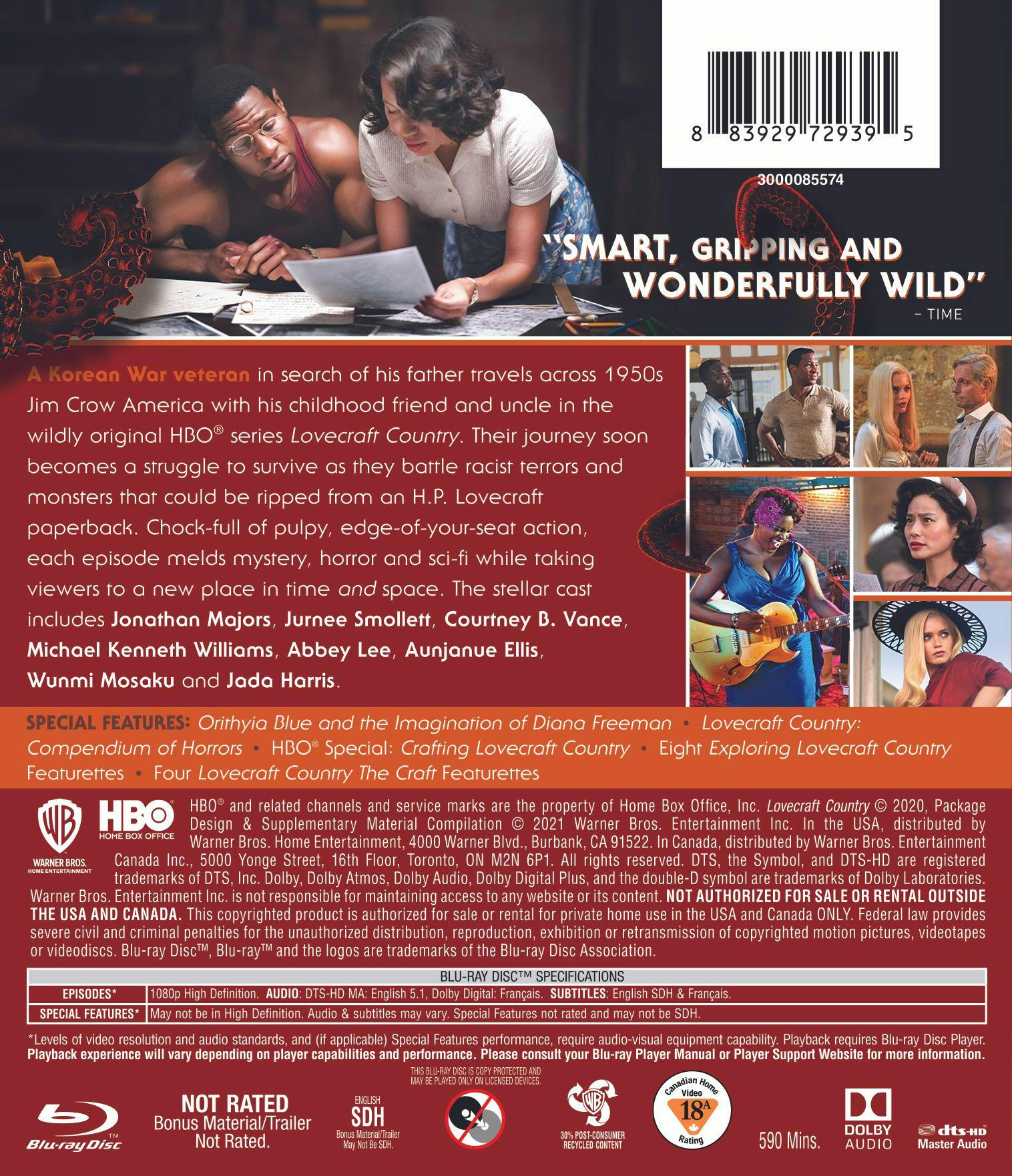 Lovecraft Country: The Complete First Season (Box Set) [Blu-ray] - Image 3
