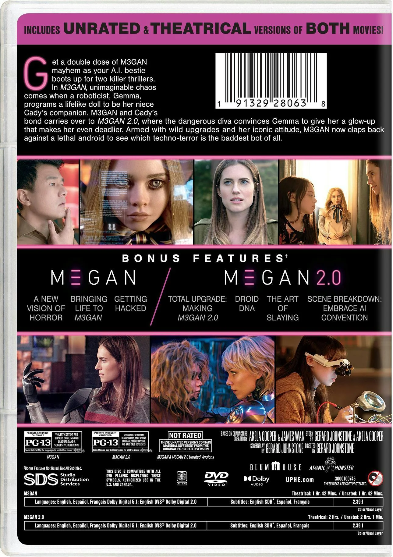 M3GAN 2-Movie Bestie Bundle [DVD] - Image 3