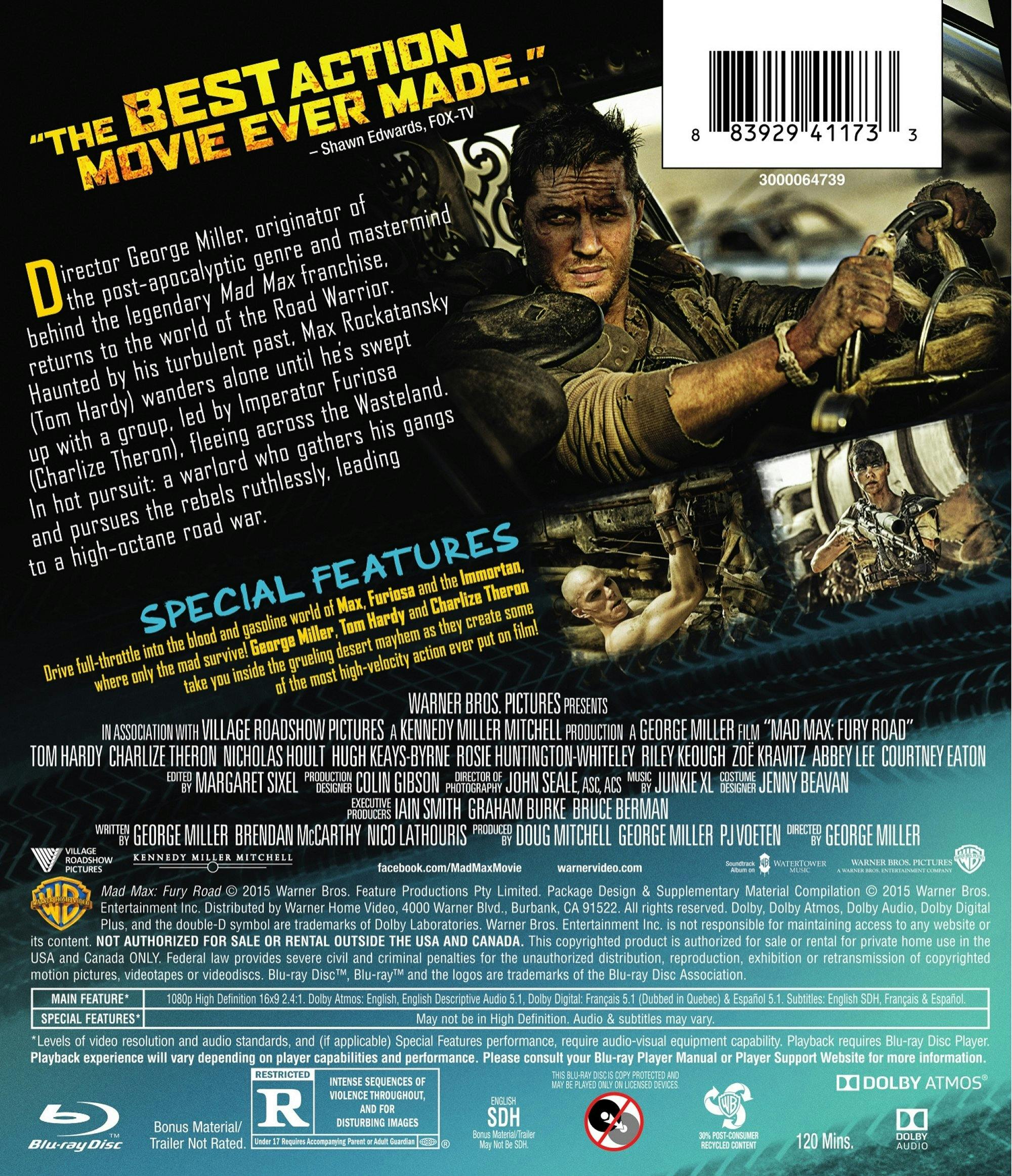 Mad Max: Fury Road [Blu-ray] - Image 2