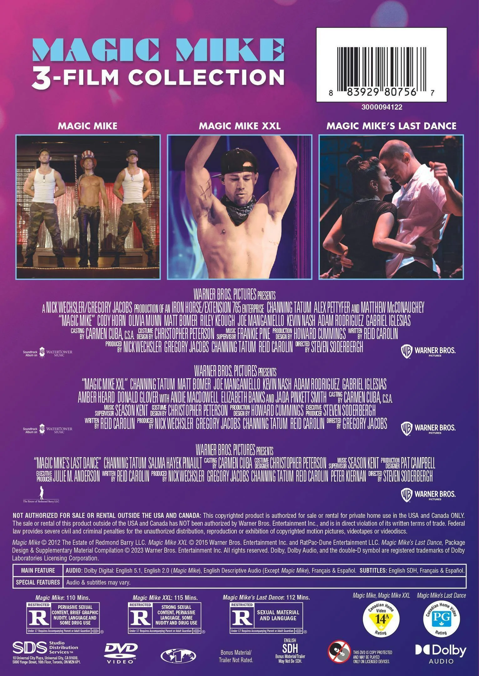 Magic Mike 3-Film Collection (Box Set) [DVD] - Image 2