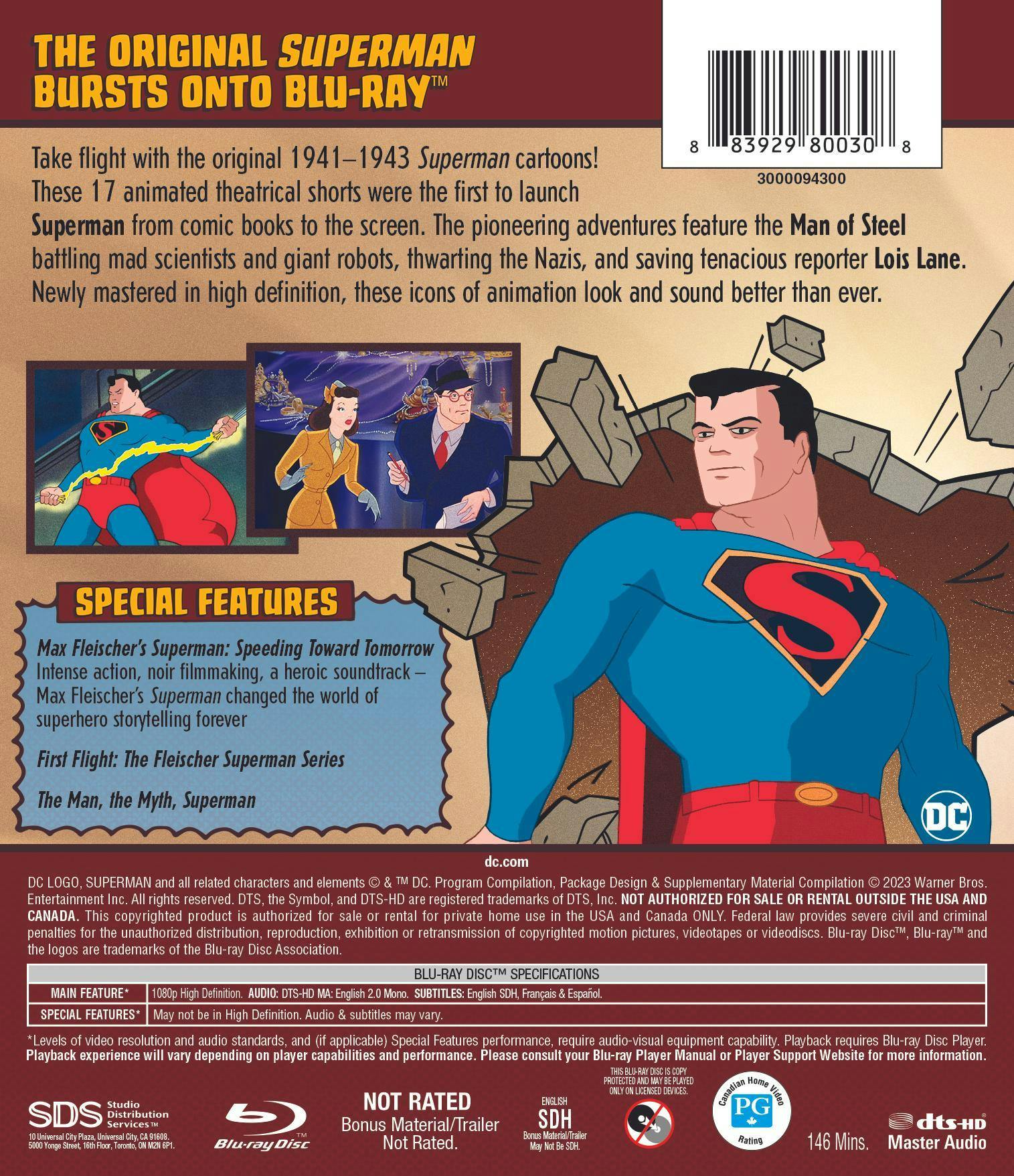 Max Fleischer's Superman: The Collection [Blu-ray] - Image 3
