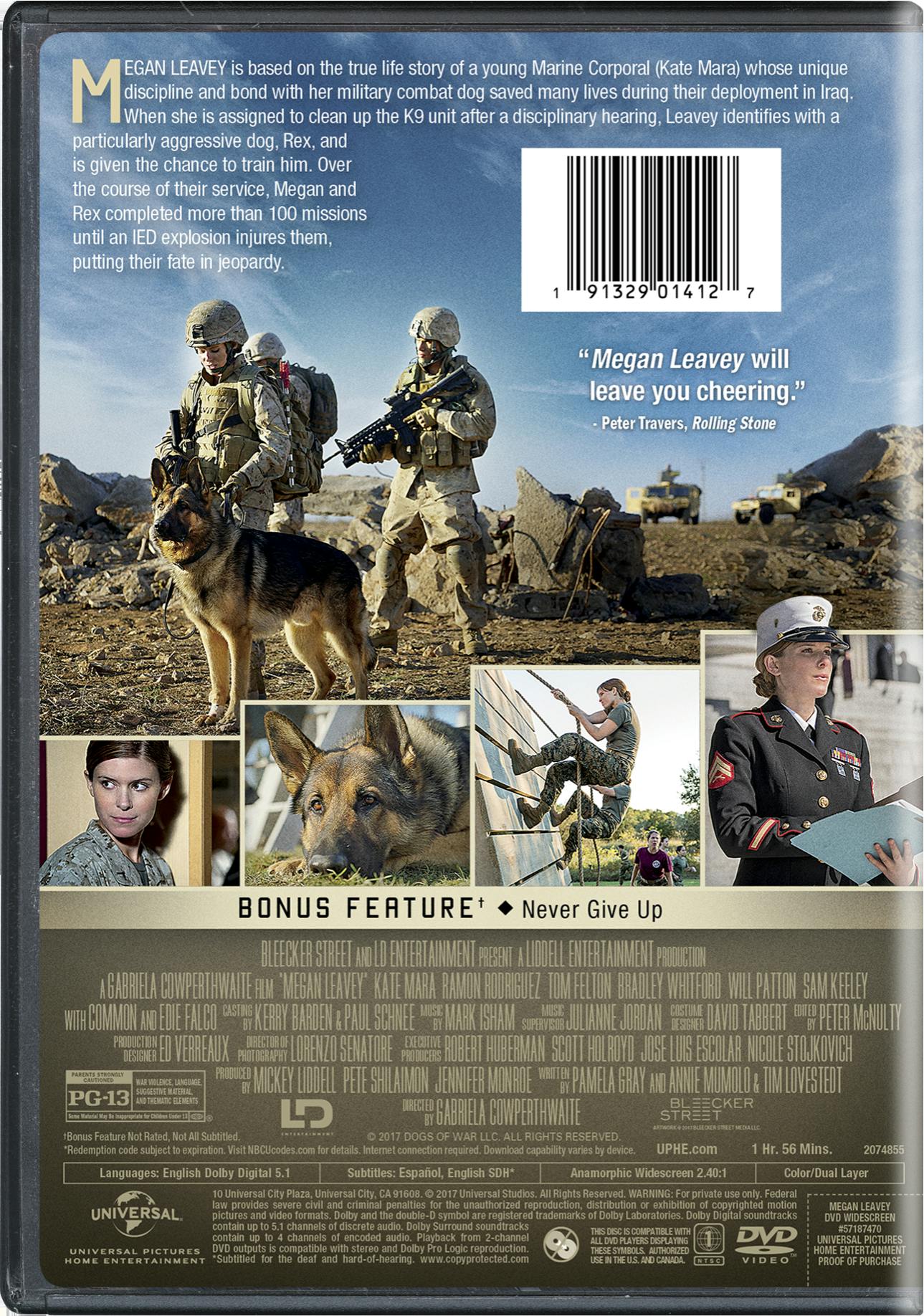 Megan Leavey (Digital) [DVD] - Image 2
