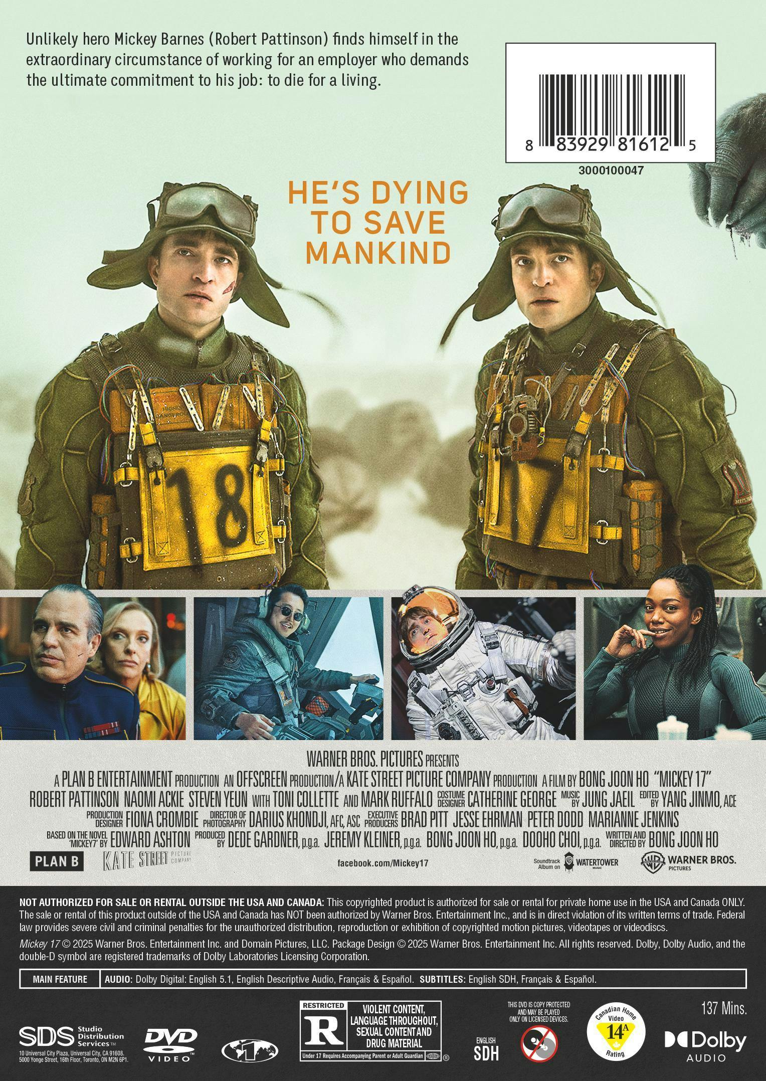 Mickey 17 [DVD] - Image 3
