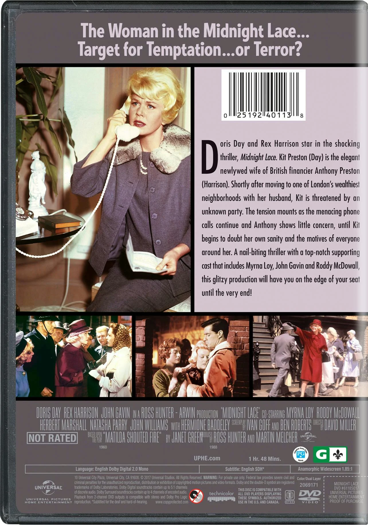 Midnight Lace [DVD] - Image 2